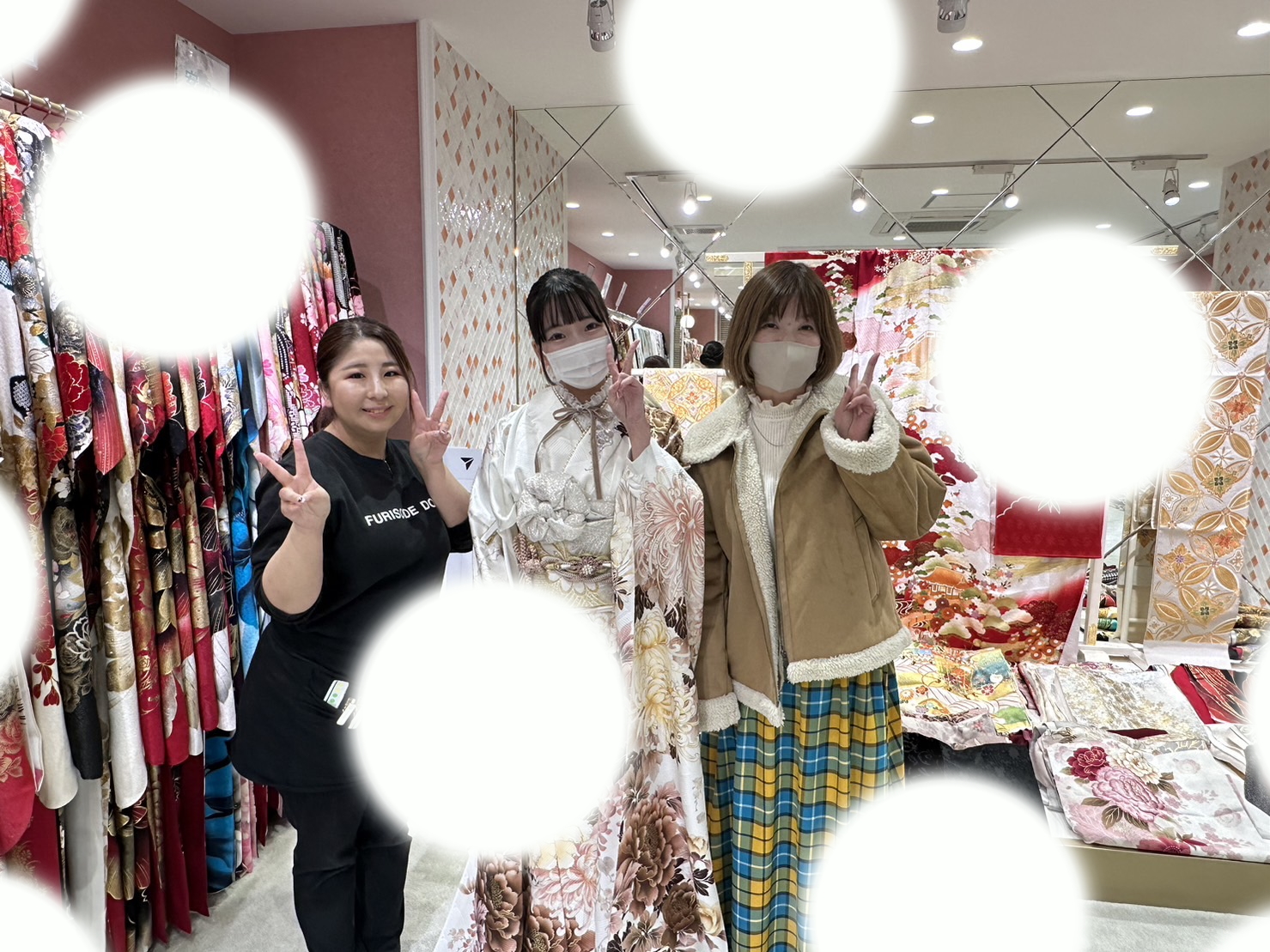 【TAKAZEN姫路店】♡7日 2026年の姫路市成人式のイマドキなきらきら振袖の振袖姫ちゃん♡