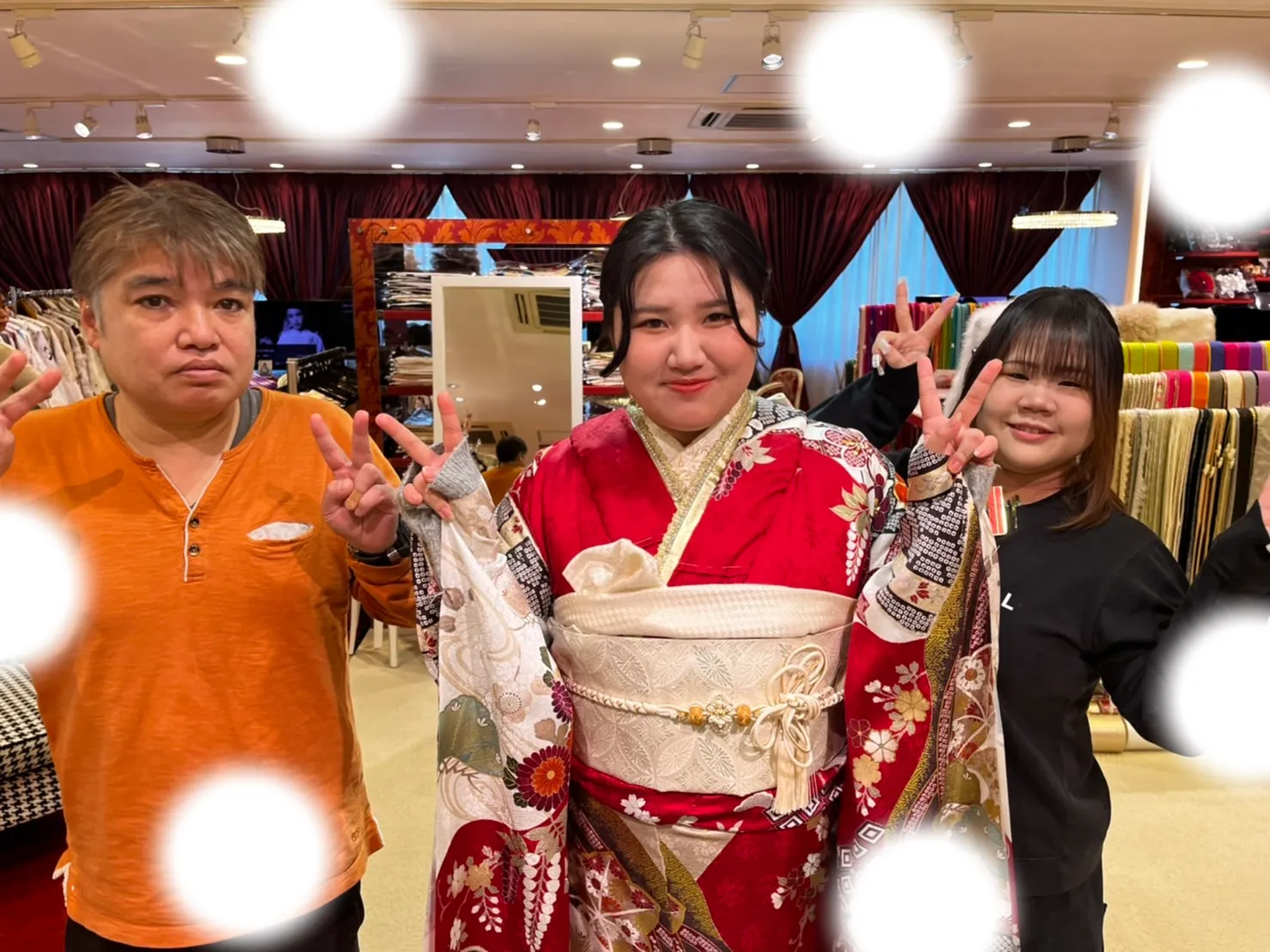 振袖レンタル 袴レンタル 前撮り撮影会 キラキラ ヘップバーン かわいい 大阪 梅田 タカゼン レースインナー 古典