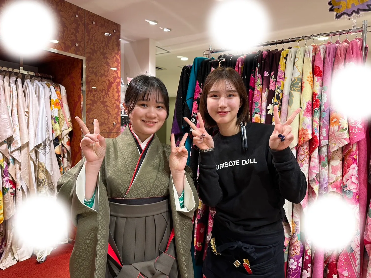 袴レンタル 振袖レンタル くすみ キラキラ かわいい 梅田 大阪 安い イマドキ 古典 くすみカラー 前撮り ヴィンテージ 渋い
