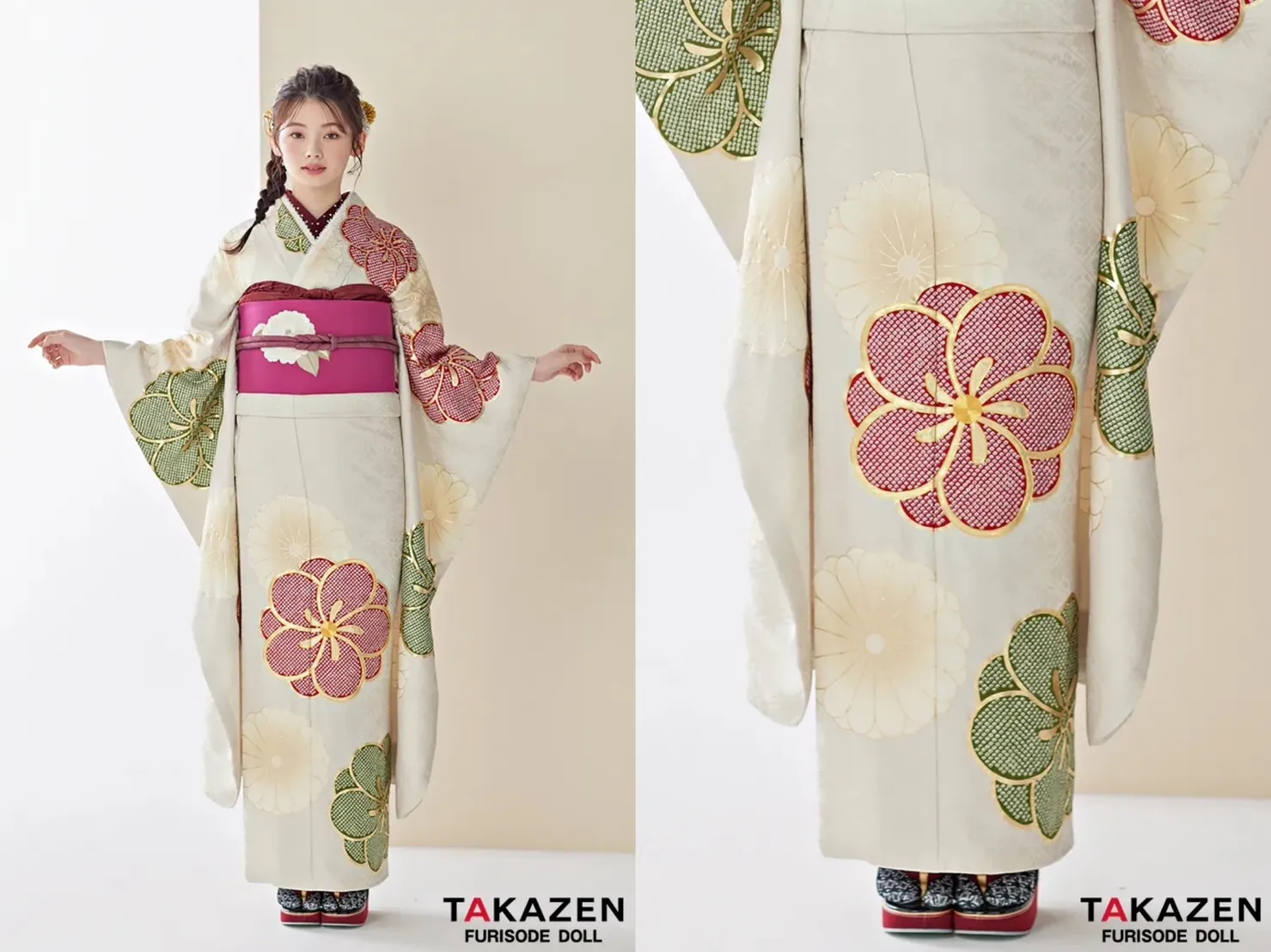 振袖 レンタル 奈良 くすみ古典 おしゃれ かわいい