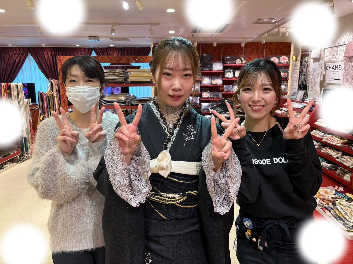 袴レンタル 振袖レンタル くすみカラー イマドキ 卒業式 成人式 安い 大阪 かわいい