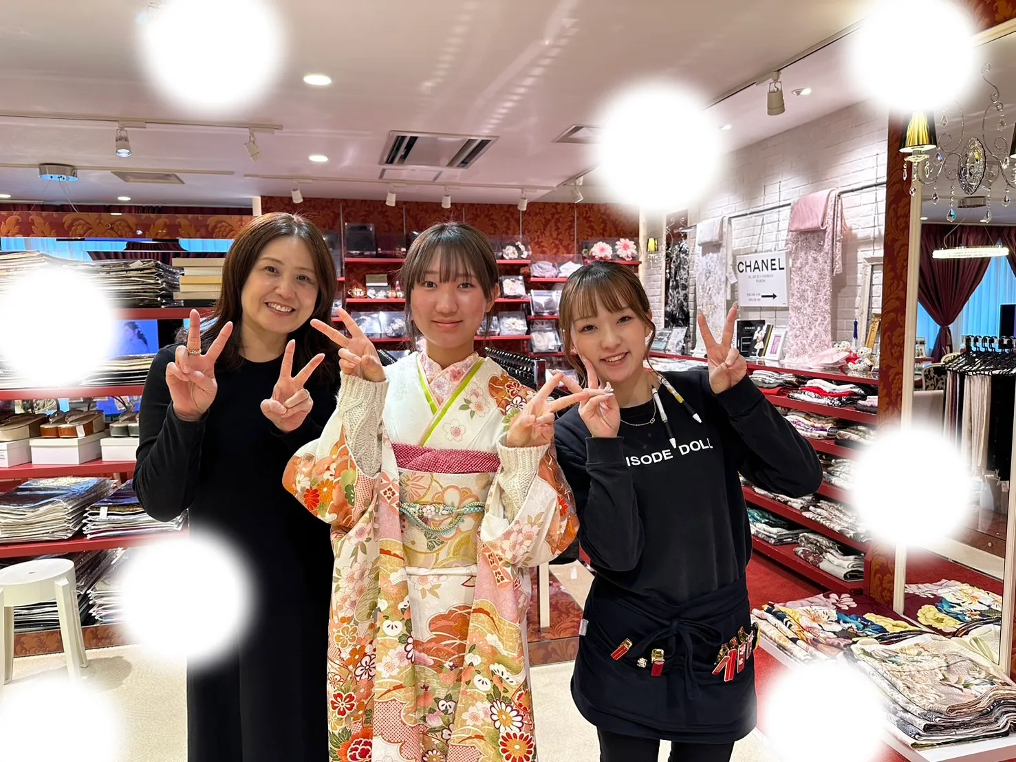 袴レンタル 振袖レンタル くすみカラー イマドキ 卒業式 成人式 安い 大阪 かわいい