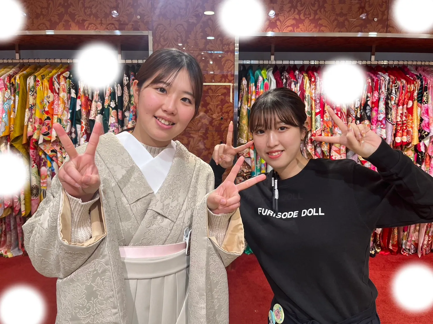 袴 振袖 レンタル 大阪 梅田 安い かわいい イマドキ くすみカラー レース オシャレ 派手 被らない 個性的 シンプル 前撮り ペット可