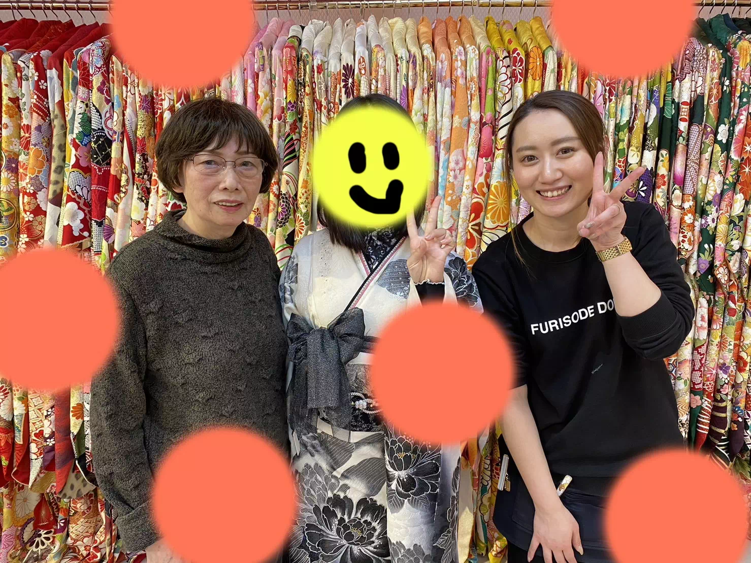 TAKAZEN神戸店 前撮り撮影会 イマドキ カワイイ コディネート 振袖 レンタル 袴