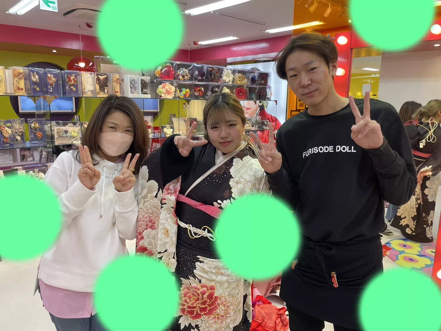 TAKAZEN神戸店 前撮り撮影会 イマドキ カワイイ コディネート 振袖 レンタル 袴