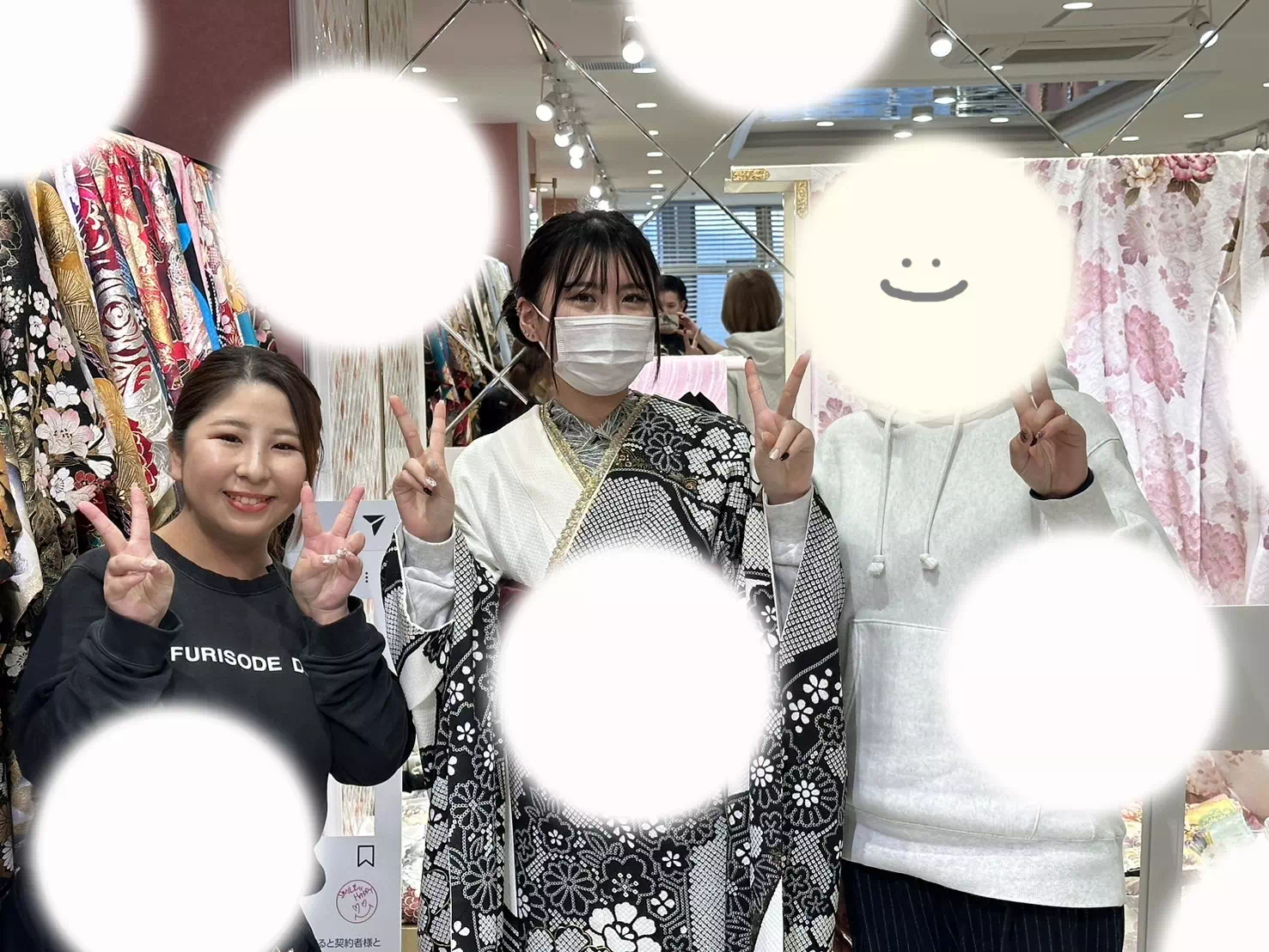 【TAKAZEN姫路店】♡7日 加古川市成人式の絞り模様でカッコイイ振袖姫ちゃん♡