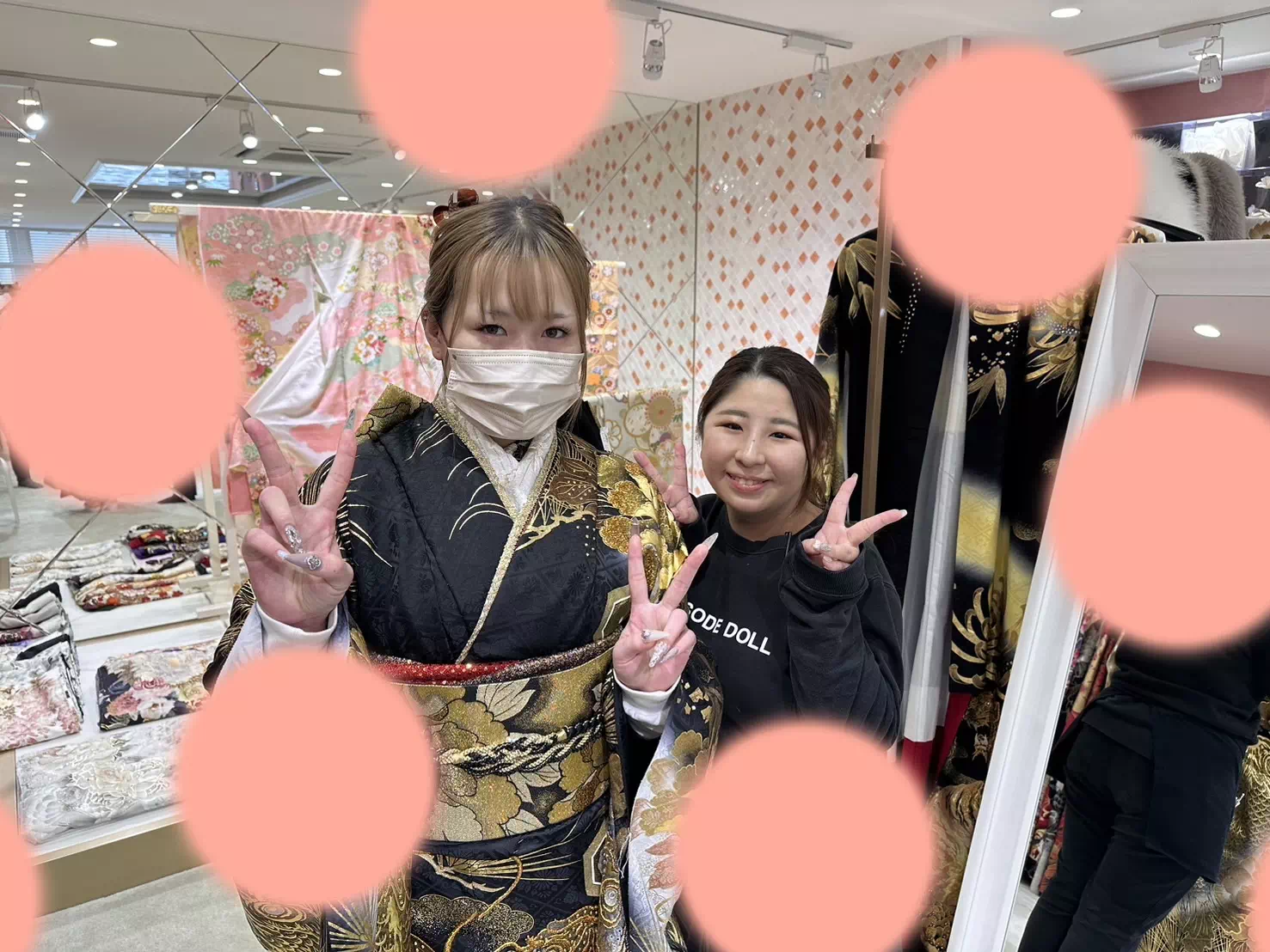 【TAKAZEN姫路店】♡23日　ギラギラド派手なジャパンモードの鯉柄が目を惹く姫路市の振袖レンタルの姫ちゃん♡