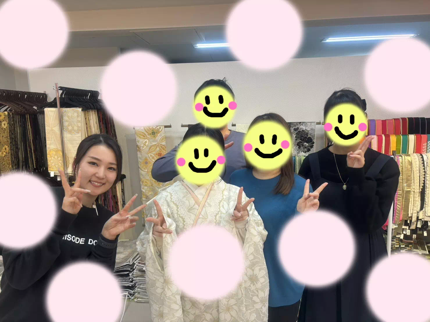 振袖レンタル TAKAZEN神戸三宮店 イマドキ 総レース 白 おしゃれ かわいい