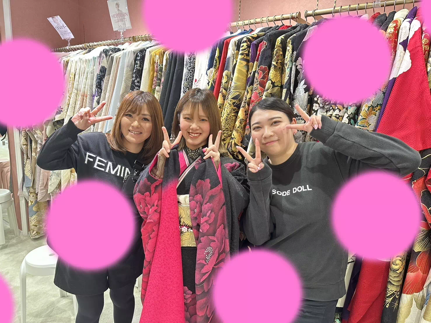 【TAKAZEN姫路店】♡26日ピンク×キラキラコーデのモード系振袖が可愛い姫路市の振袖レンタルの姫ちゃん♡