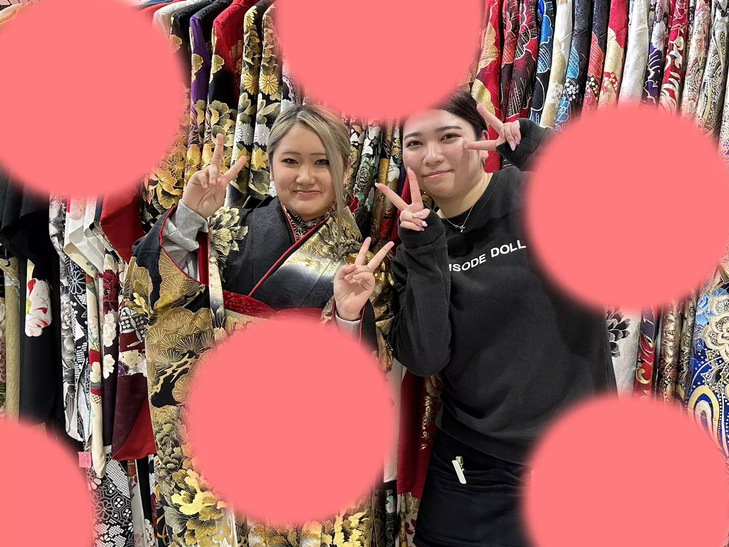 【TAKAZEN姫路店】♡27日　黒色がかっこいいキラキラジャパンモードのお振袖レンタルの姫路店姫ちゃん♡