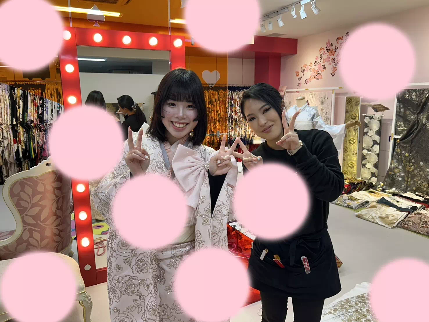 振袖 レンタル 成人式 前撮り撮影会 三宮 元町 芦屋 西宮 明石 かわいい イマドキ リボン オシャレ