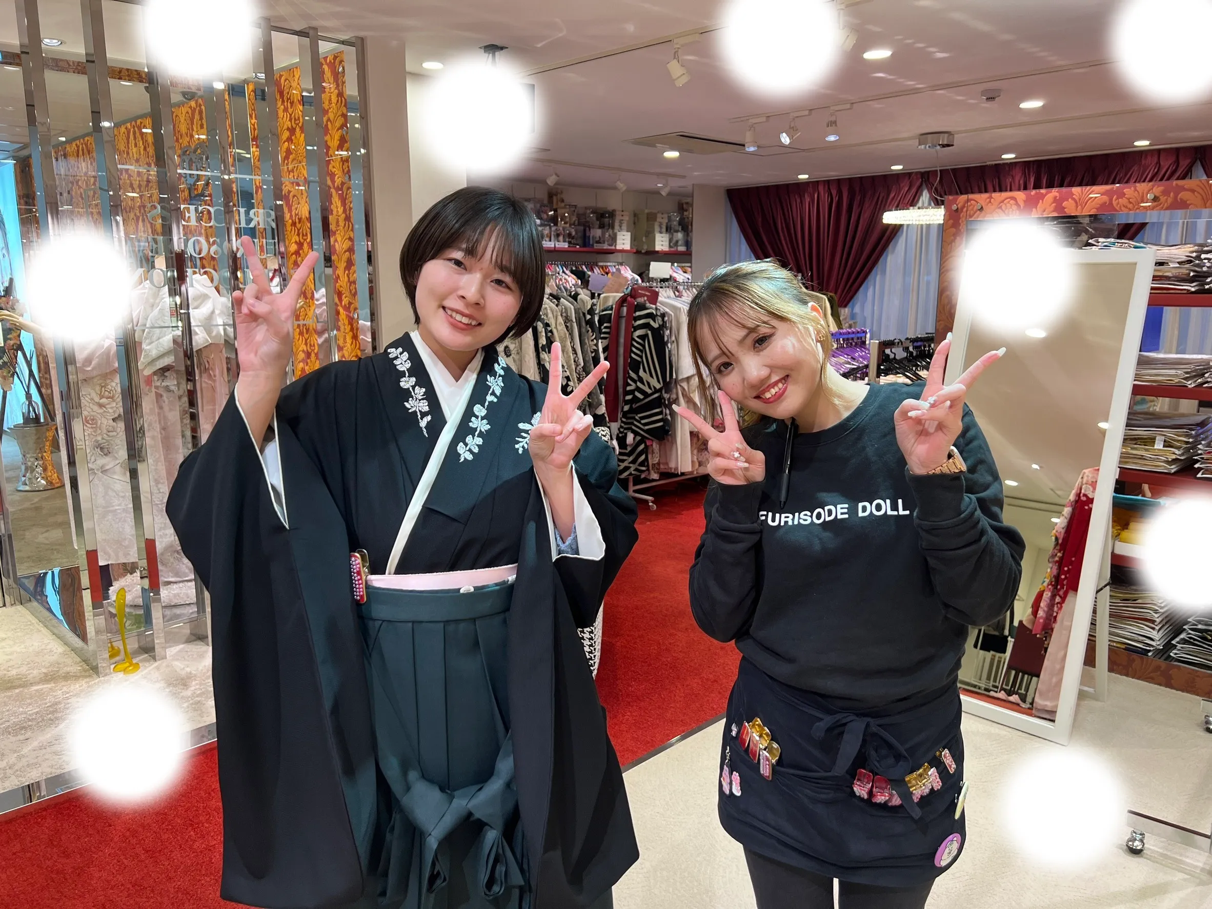 成人式 卒業式 TAKAZEN 袴レンタル モノトーン
