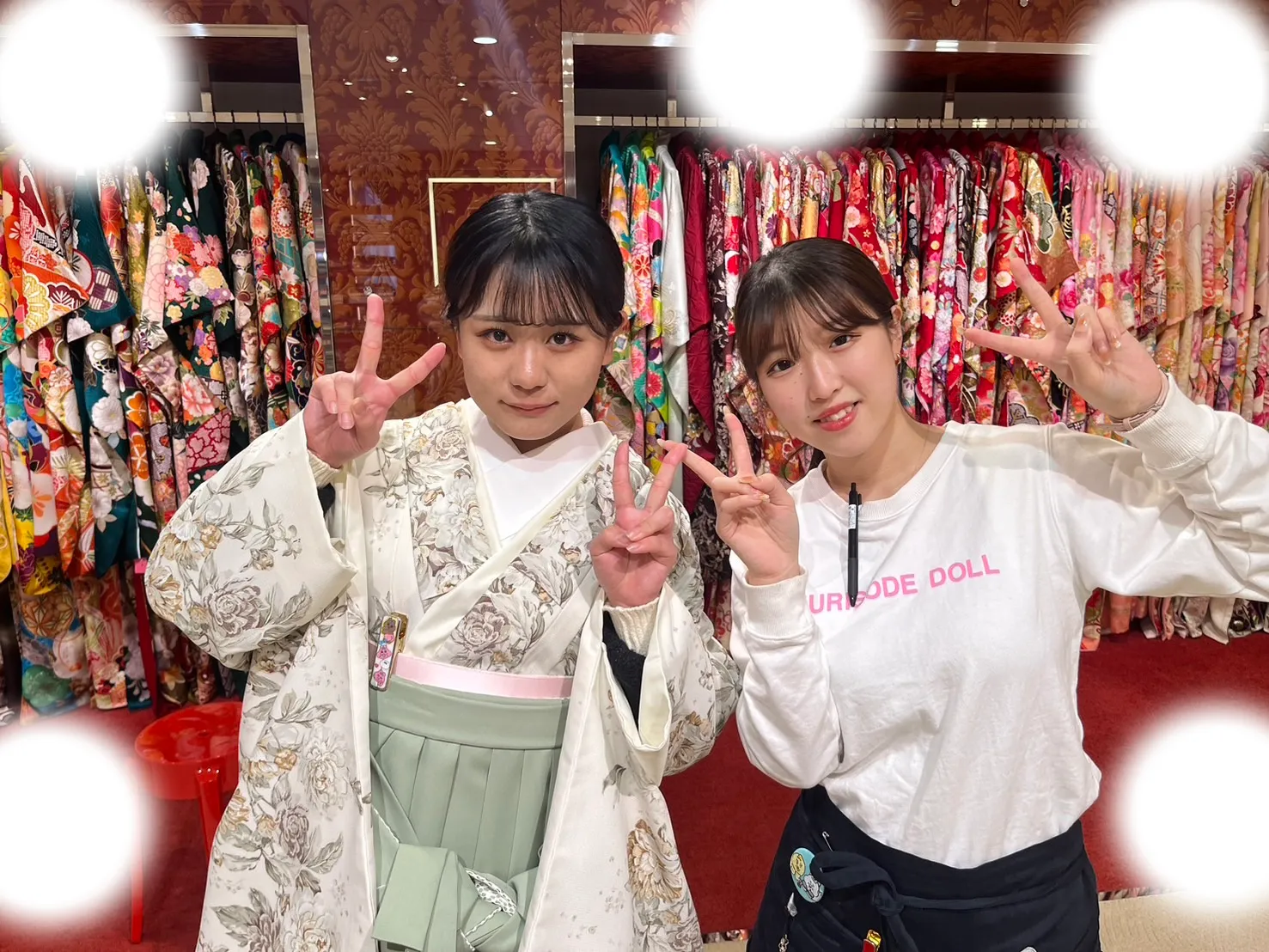 袴レンタル 振袖レンタル くすみ キラキラ かわいい 梅田 大阪 安い イマドキ 古典 くすみカラー 前撮り ヴィンテージ 渋い