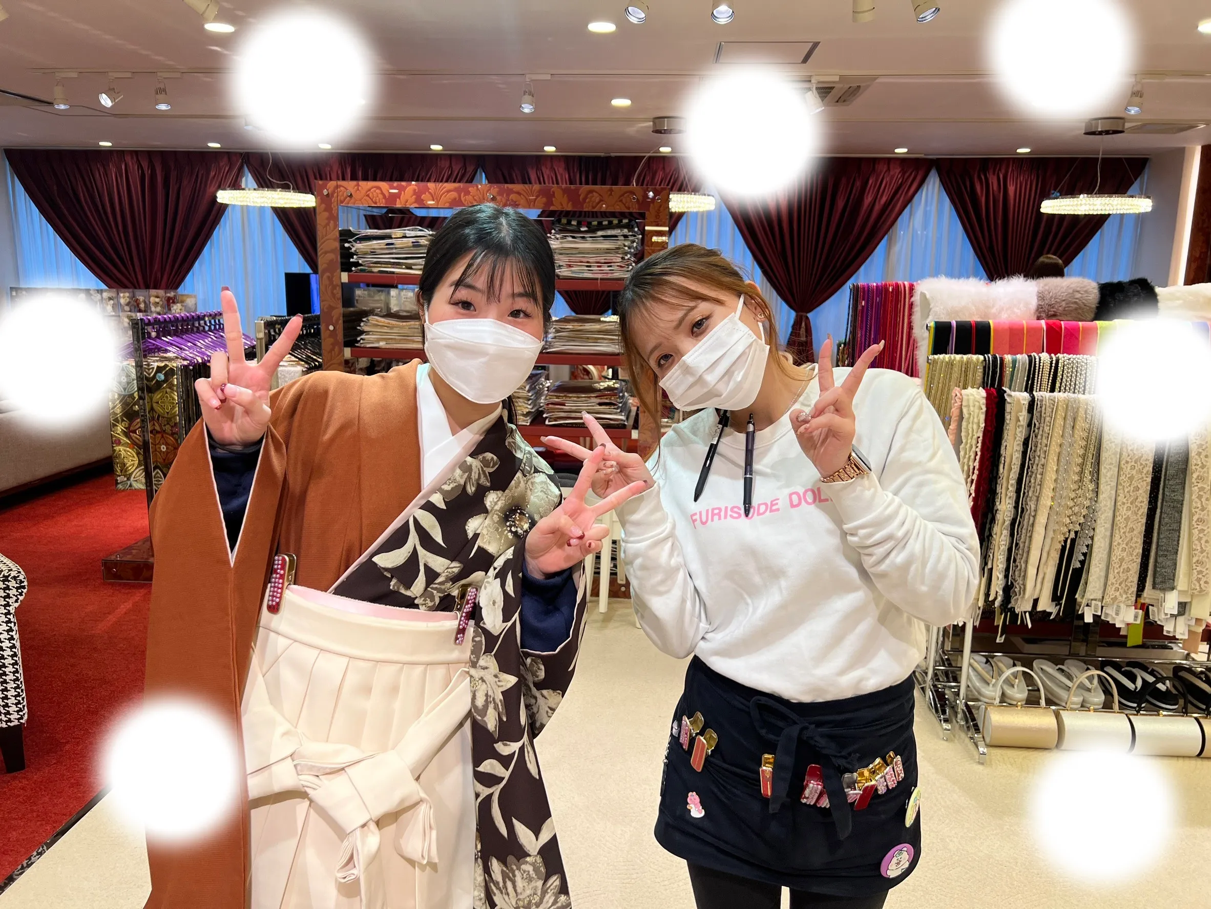 袴レンタル 卒業式 くすみカラー 玉城ティナ イマドキ オシャレ