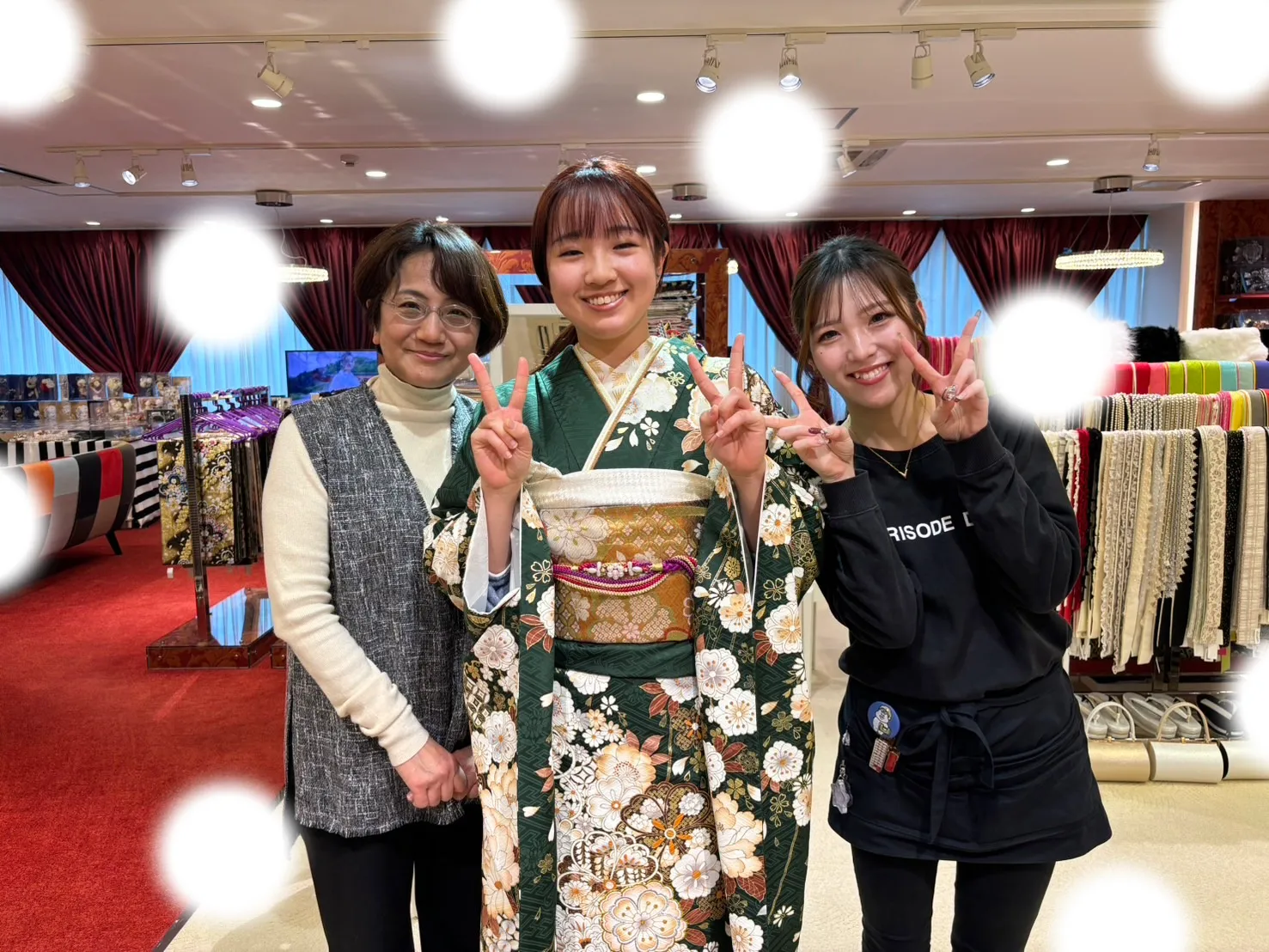成人式 前撮り 梅田 袴 くすみカラー かわいい イマドキ 淡色 古典 タカゼン 撮影