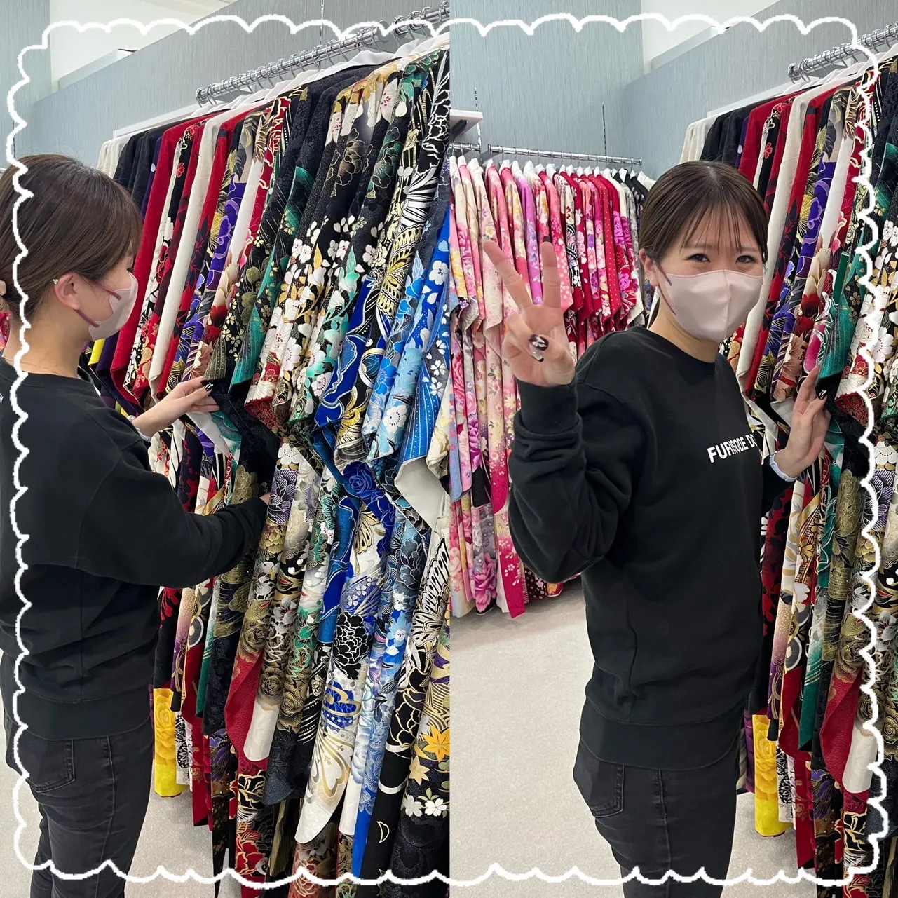 振袖レンタル 奈良 橿原 かわいい おしゃれ 個性派 かわいい かっこいい くすみ イマドキ