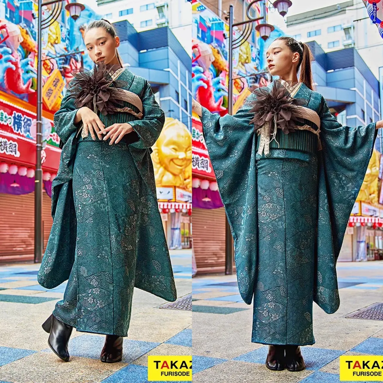振袖レンタル 奈良 橿原 かわいい おしゃれ 個性派 かわいい かっこいい くすみ イマドキ 安い