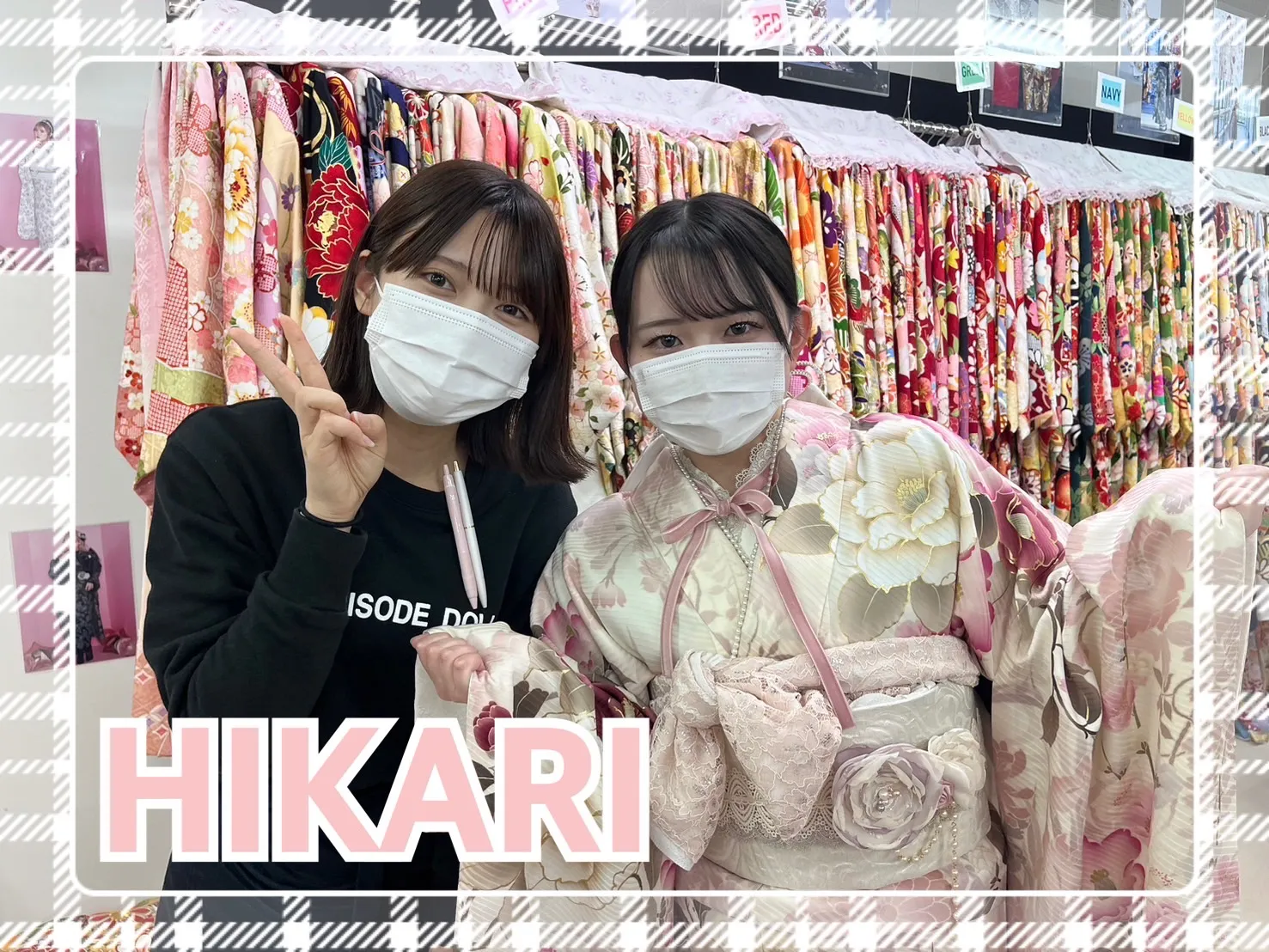 振袖 レンタル 奈良 前撮り撮影会 かわいい ピンク くすみガーリー 女の子らしい