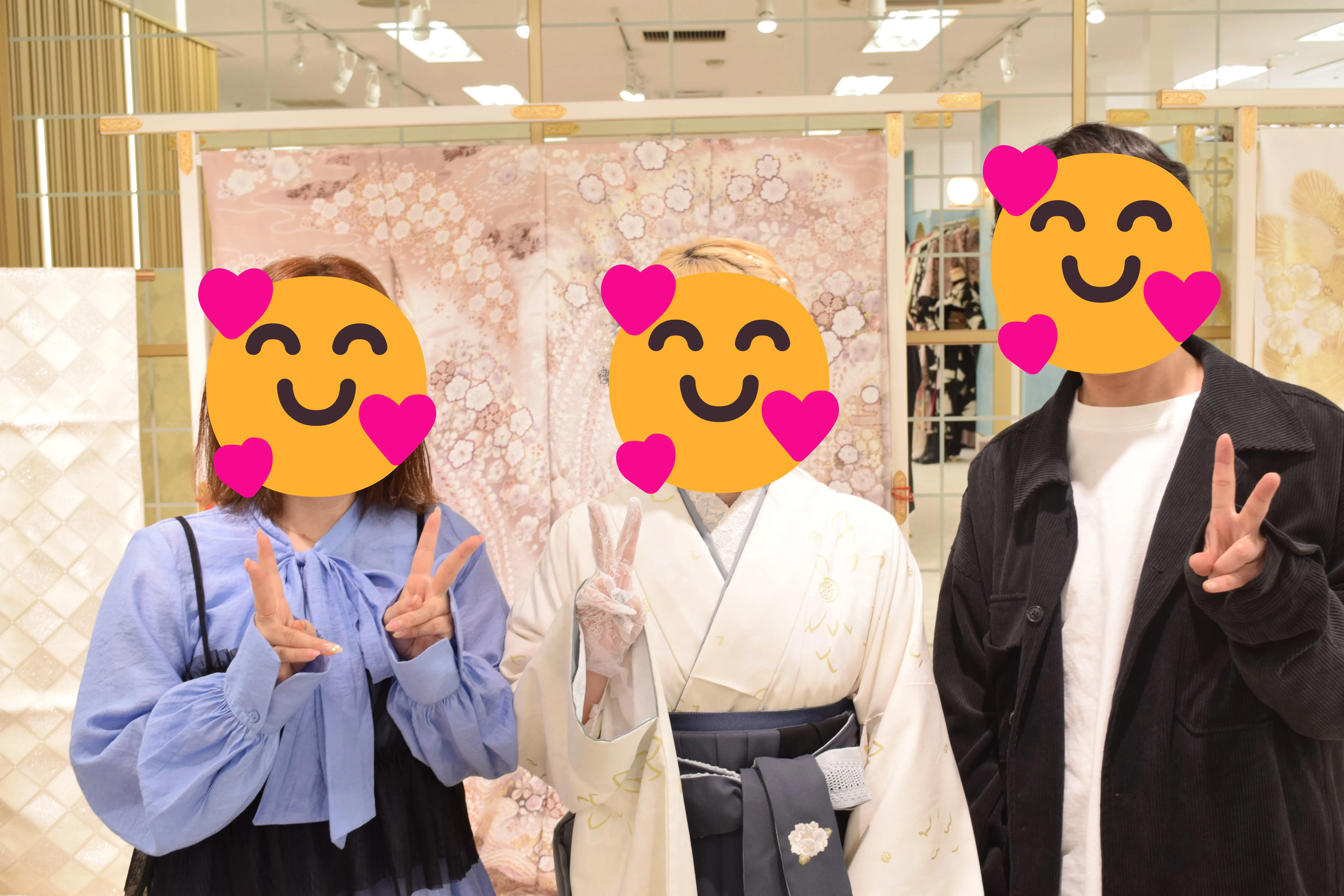 前撮り　袴　レンタル　卒業式
