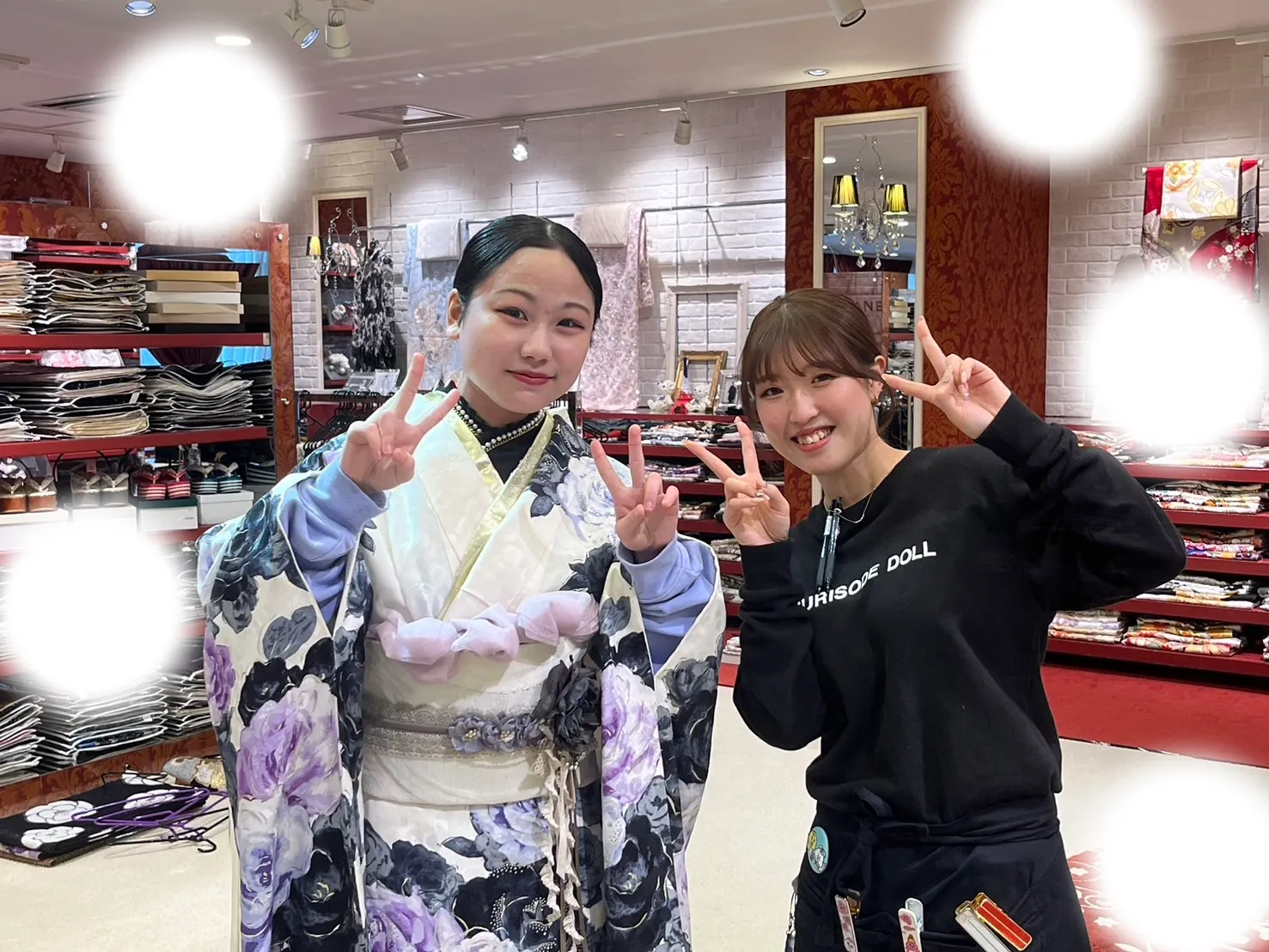 成人式 前撮り 梅田 袴 くすみカラー かわいい イマドキ 淡色 古典 タカゼン 撮影