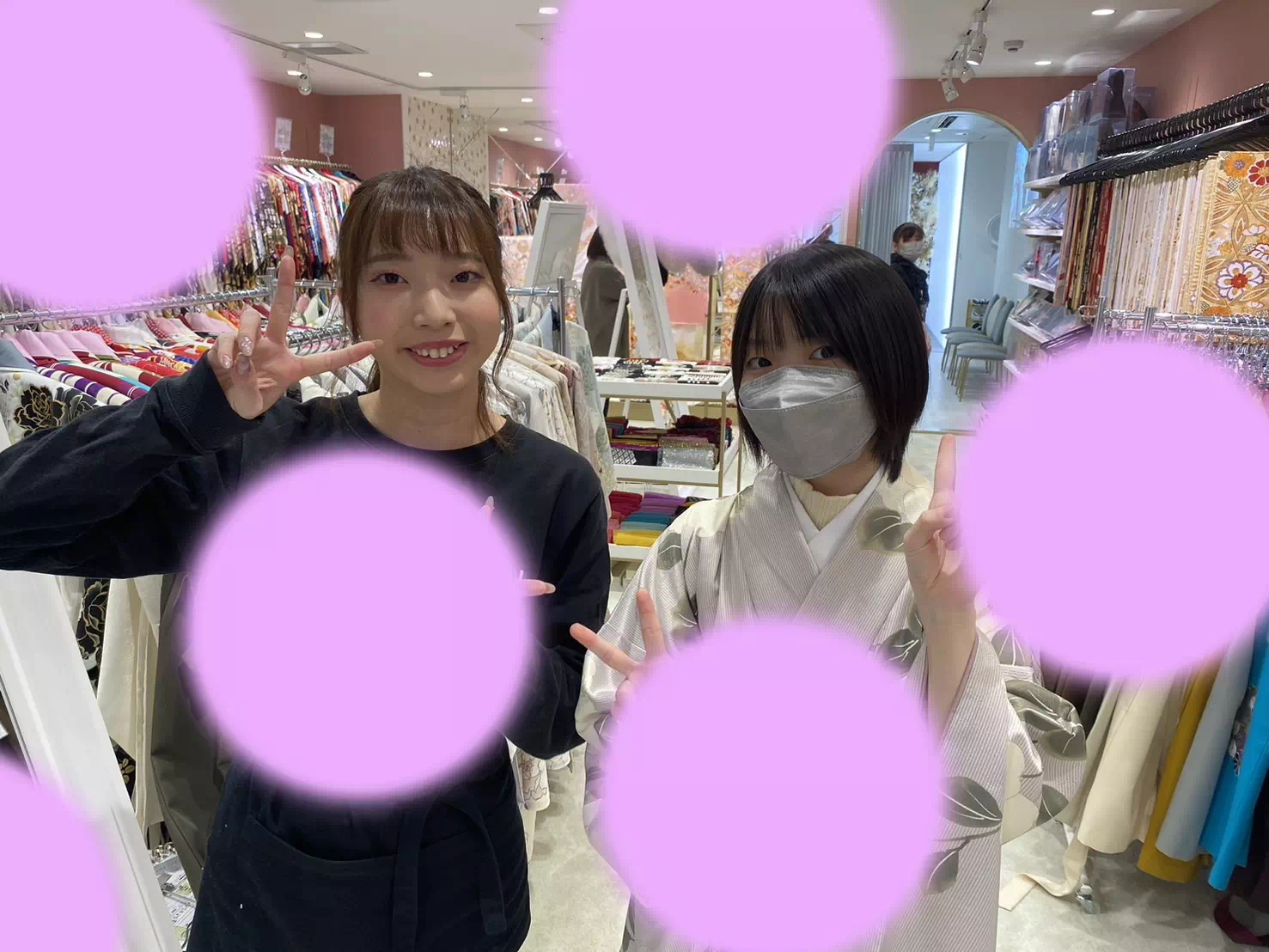 【TAKAZEN姫路店】♡3日　新作のくすみカラ×紫の袴コーデが可愛い宍粟市の袴レンタル姫ちゃん♡