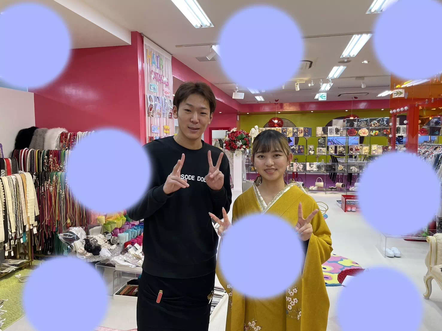 成人式　振袖　レンタル　単品　持ち込みショット　ママ振り　TAKAZEN神戸三宮店