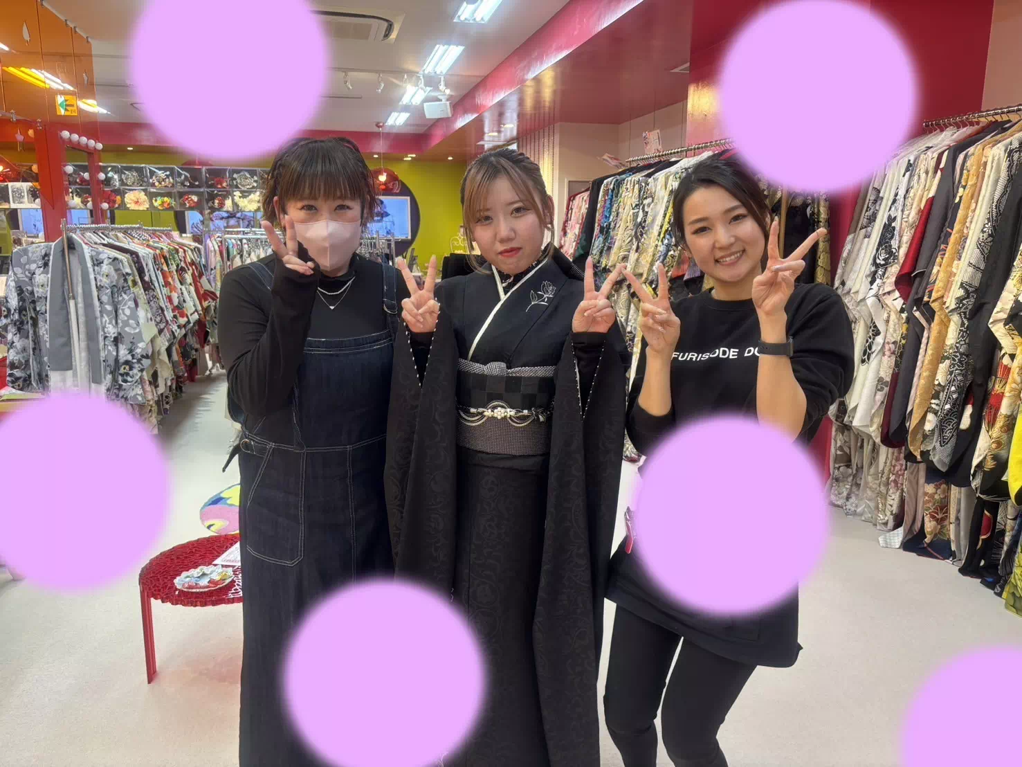 【TAKAZEN神戸三宮店】♡15日 オシャレなブラックコーデ姫ちゃん♡イマドキなワントーンコーデで周りと差をつけましょう♡