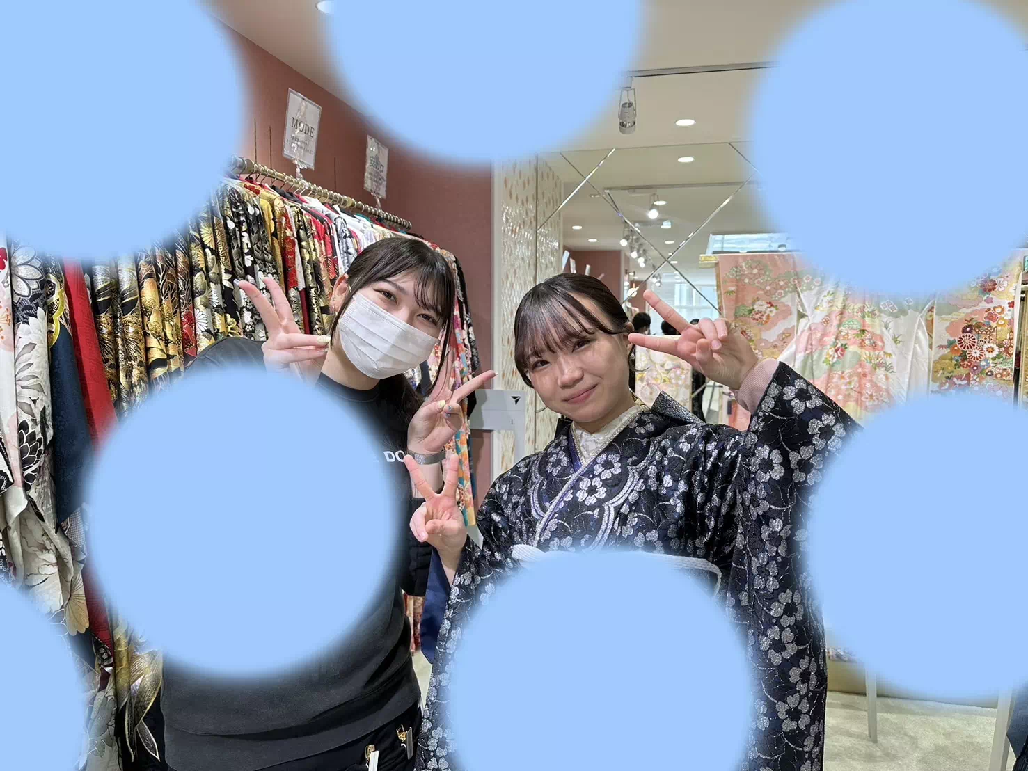 【TAKAZEN姫路店】♡31日 黒×シルバーの総レース振袖がおしゃれな加古川市の振袖レンタル姫ちゃん♡