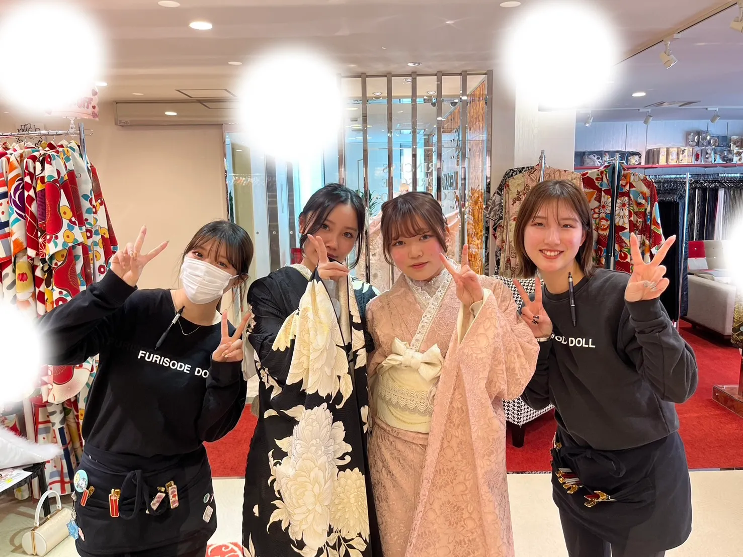 袴レンタル 振袖レンタル くすみ キラキラ かわいい 梅田 大阪 安い イマドキ 古典 くすみカラー 前撮り ヴィンテージ 渋い