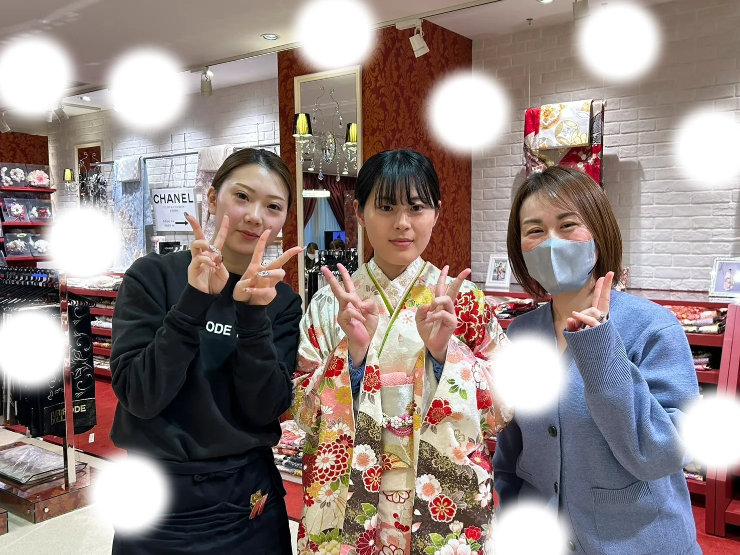 成人式　前撮り　梅田