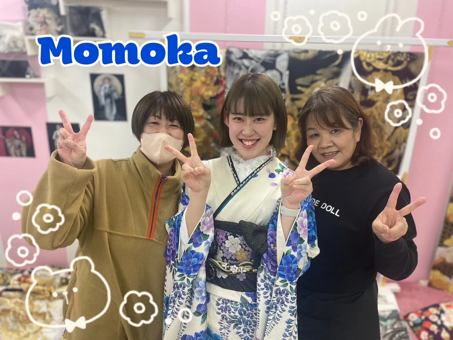 振袖 レンタル 奈良 振袖安い 可愛い 青 白 おしゃれ モード 蝶々