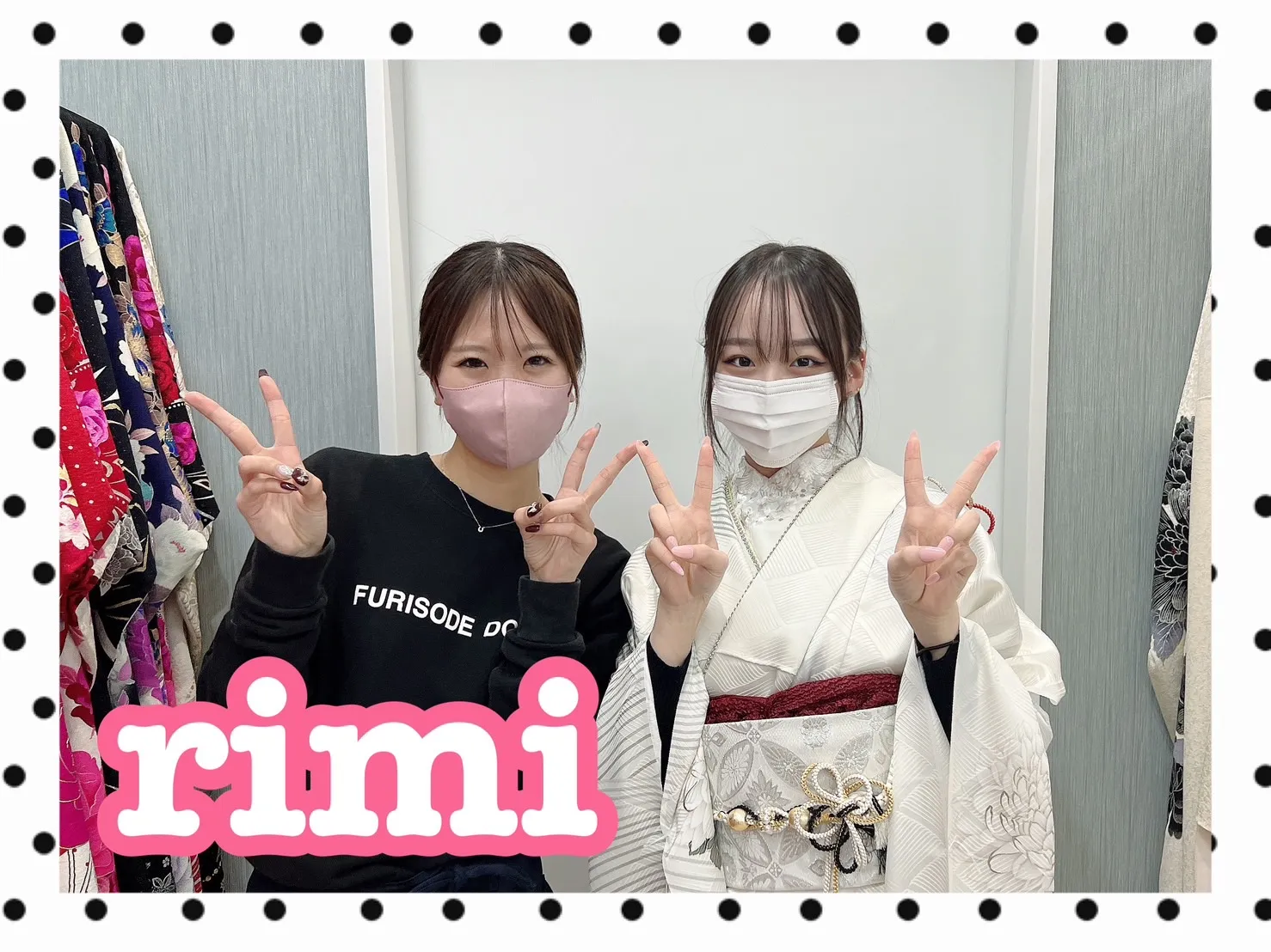 振袖レンタル 奈良 橿原 かわいい おしゃれ 個性派 かわいい かっこいい くすみ イマドキ ちいぽぽちゃん