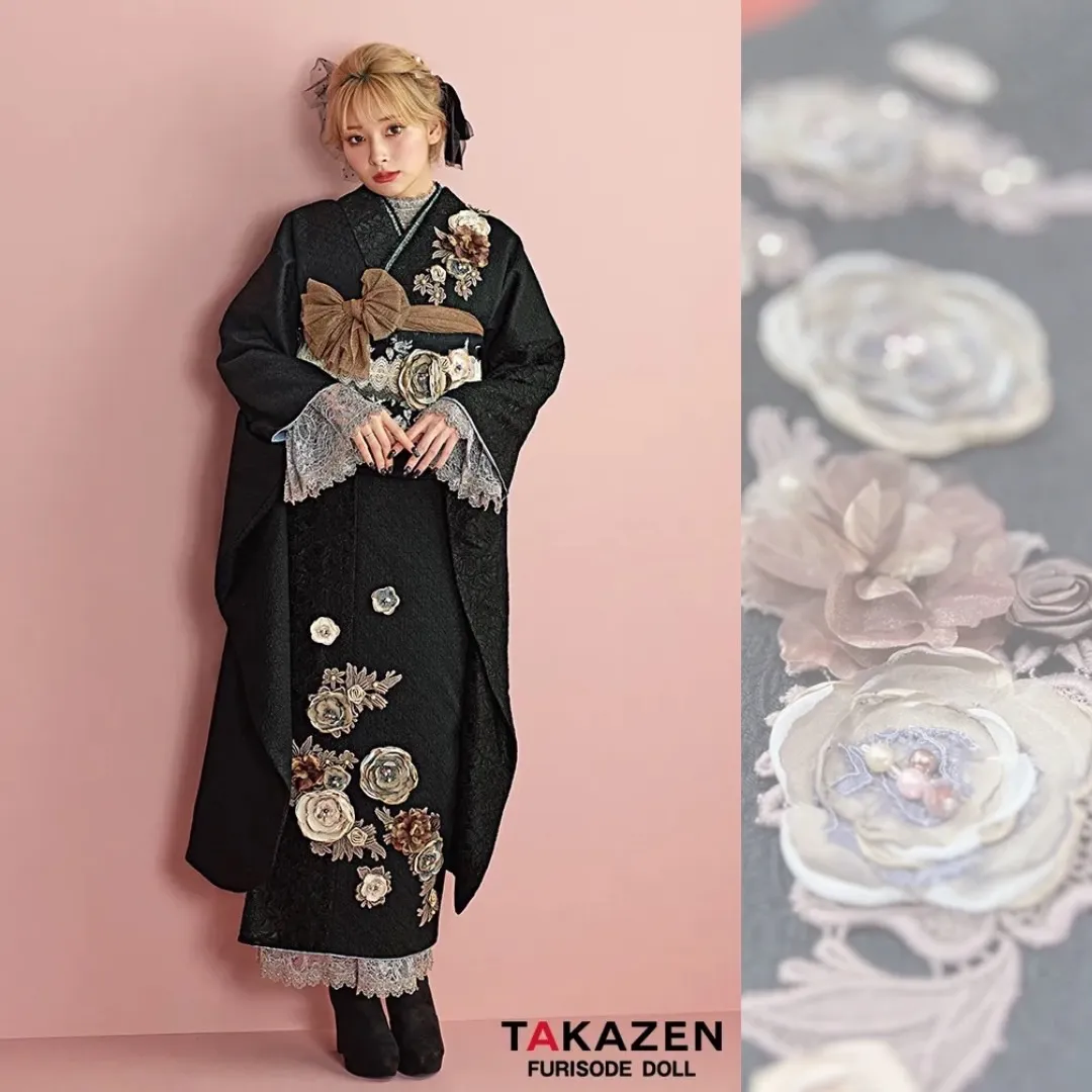 振袖レンタル 奈良 橿原 かわいい おしゃれ 個性派 かわいい かっこいい くすみ イマドキ