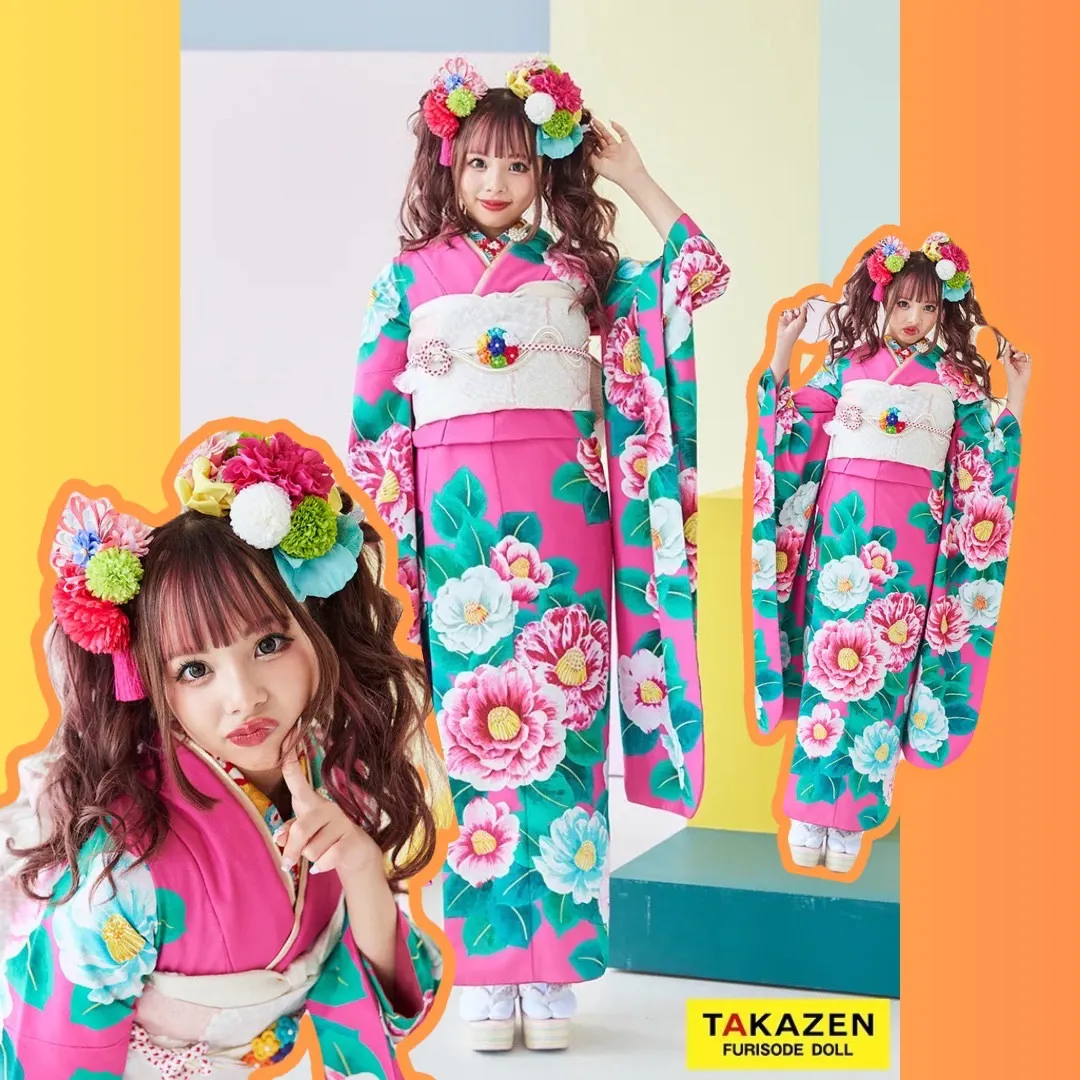 振袖レンタル 奈良 橿原 かわいい おしゃれ 個性派 かわいい かっこいい くすみ イマドキ