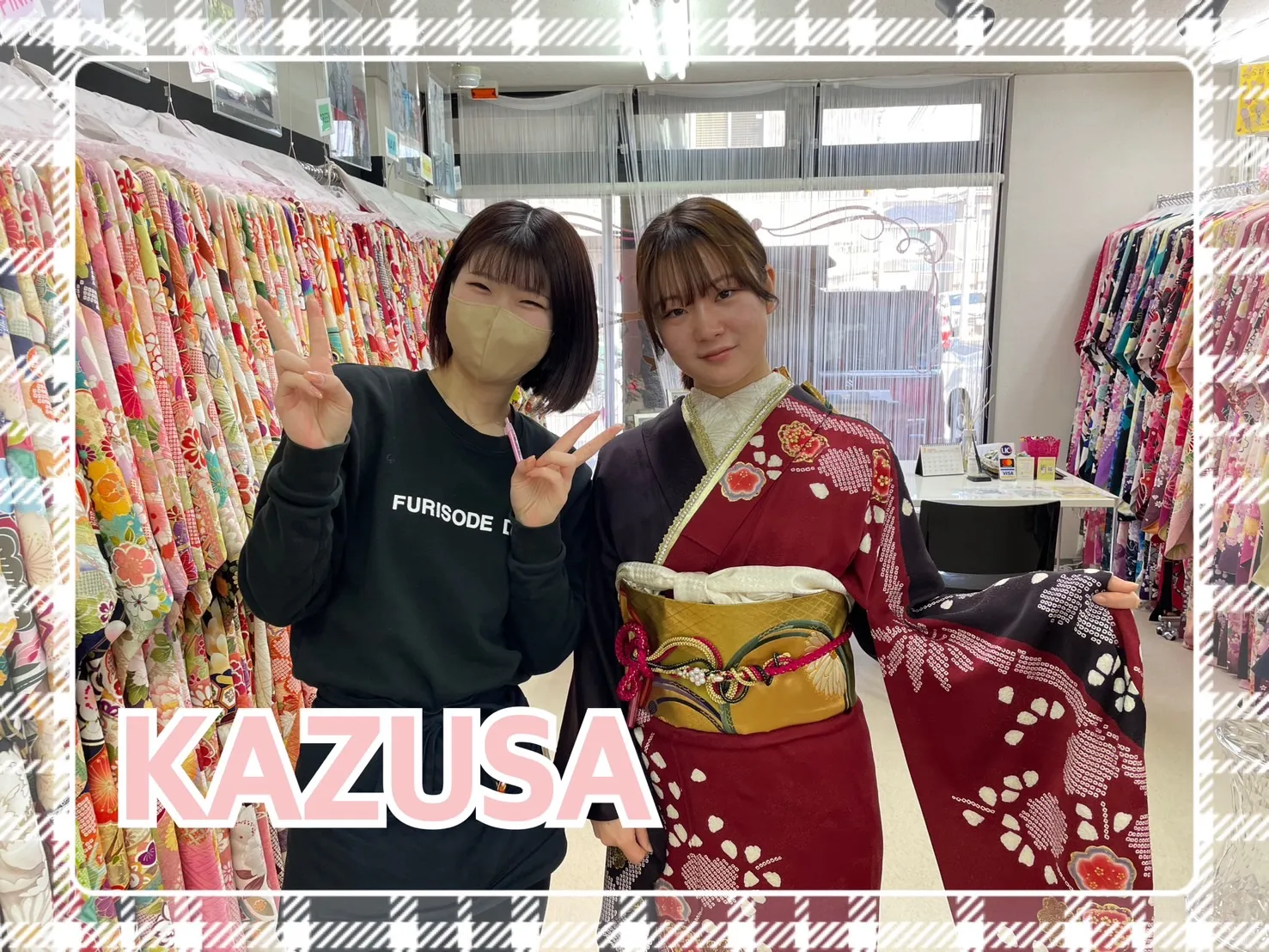 振袖 レンタル ママ振 奈良 前撮り撮影会 かわいい 赤 古典 イマドキ 上品