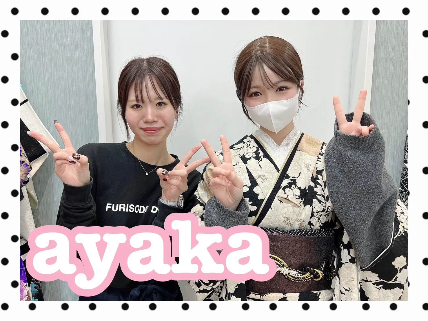 【TAKAZEN橿原店】18日♡2026年成人のイマドキお洒落なレトロお振袖姫ちゃん&2024年卒業のモダンで上品な袴姫ちゃん♡