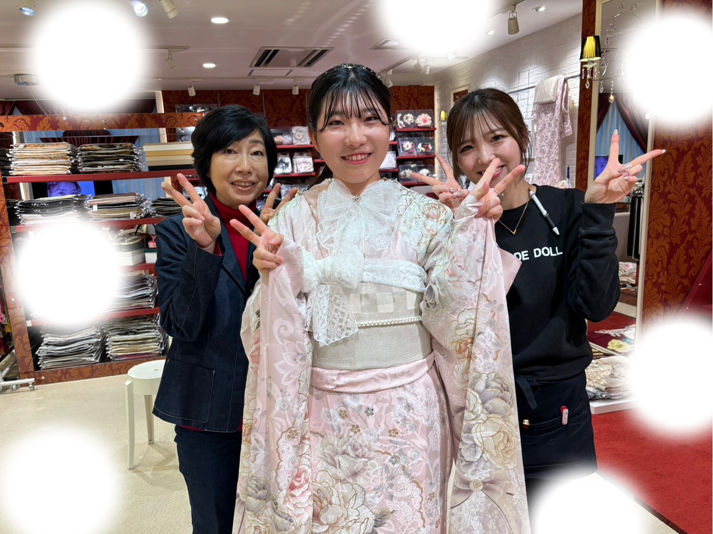成人式 前撮り 梅田 袴 くすみカラー かわいい イマドキ 淡色 古典 タカゼン 撮影