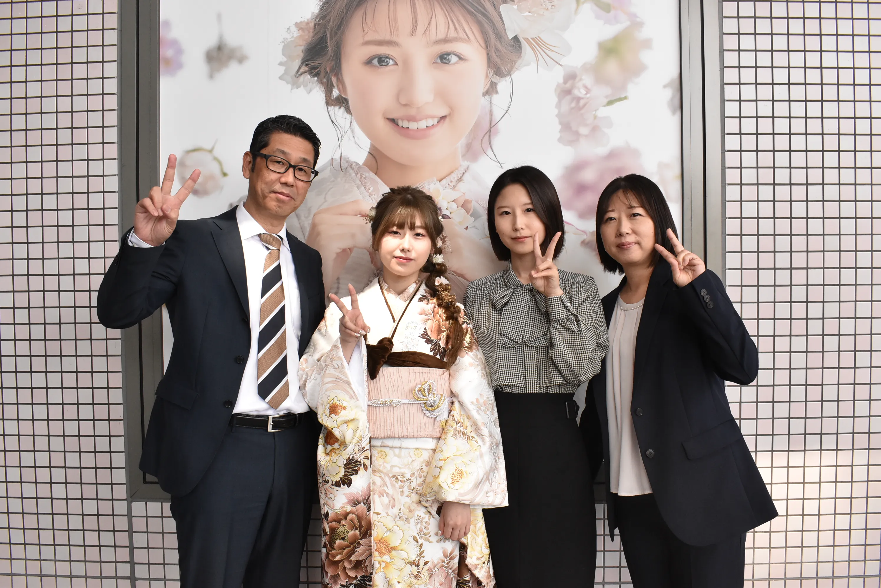 振袖　前撮り撮影会　TAKAZEN堺店