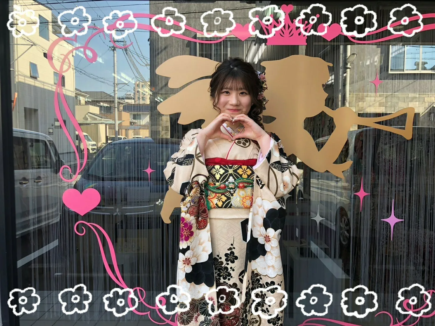 成人式 振袖 前撮り撮影会 奈良 オシャレ ヴィンテージ