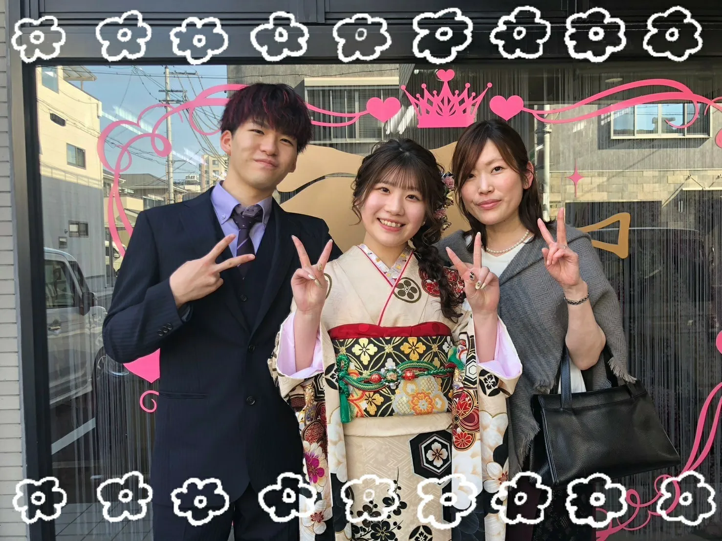 成人式 振袖 前撮り撮影会 奈良 オシャレ ヴィンテージ