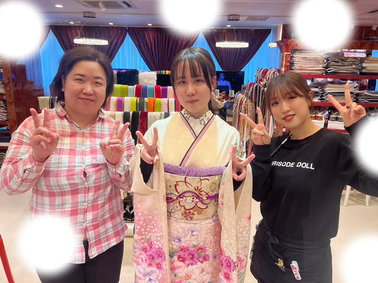 成人式 前撮り 梅田 袴 くすみカラー かわいい イマドキ 淡色 古典 タカゼン 撮影