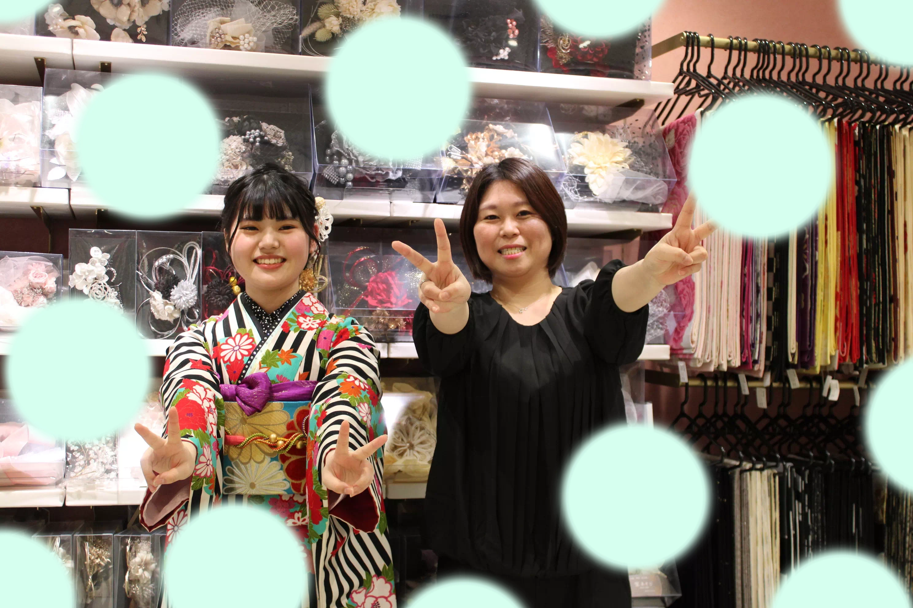 TAKAZEN姫路店　姫路市　成人式　卒業式　袴　振袖　イマドキ振袖　古典柄　口コミ　振袖レンタル　イマドキコーディネート　姫路市振袖レンタル　takazen　2024年成人 2025年成人　成人式　