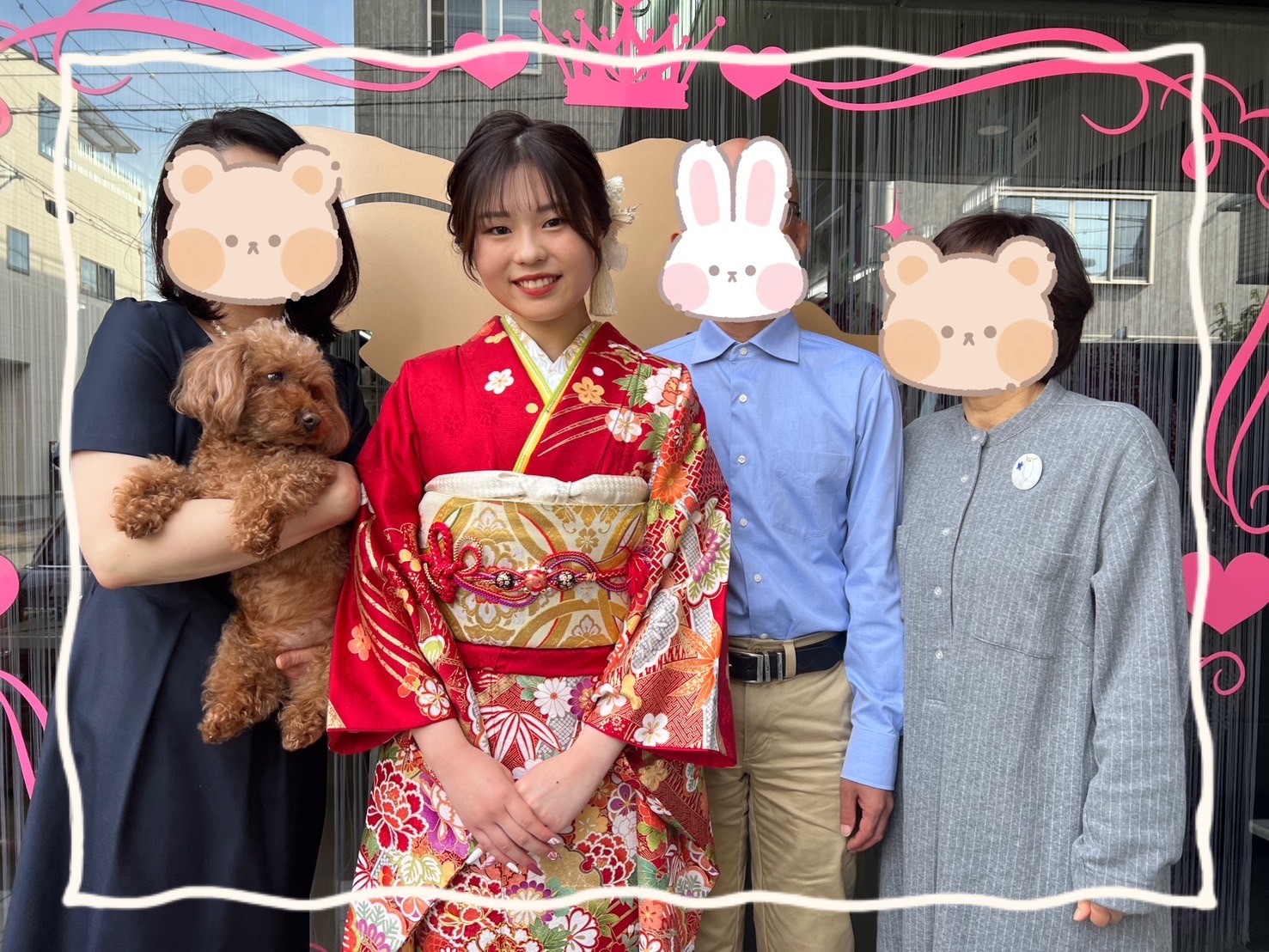 成人式 振袖 前撮り撮影会 奈良 正統派古典 赤古典 花柄 可愛い