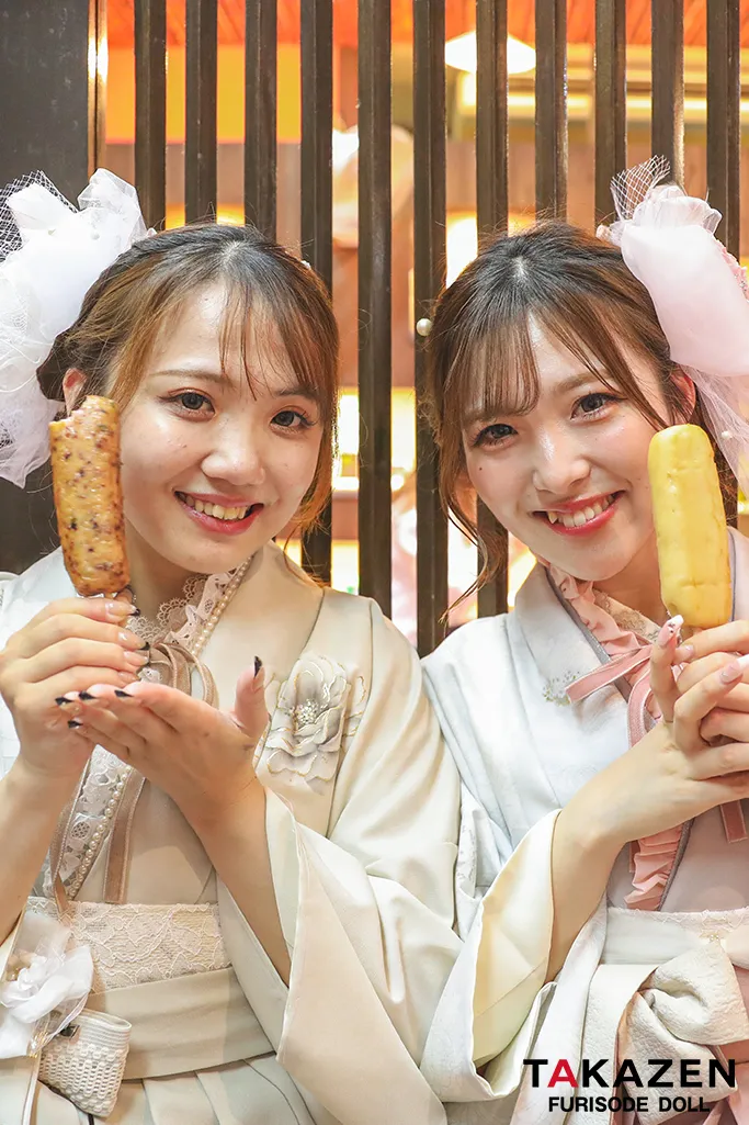 TAKAZENのレンタル袴 玉城ティナ×紅一点ブランド袴　ミスティピンク/淡い色　ワンポイント柄　くすみカラーガーリー　ゆめかわいい　おしゃれ　ブーツスタイル【通販可】RY151