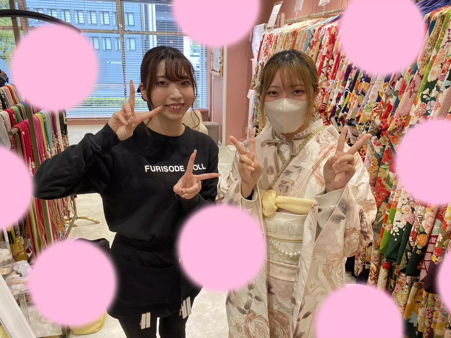 【TAKAZEN姫路店】♡21日ヘップバーン振袖のこだわりコーデが可愛すぎる姫路市の振袖レンタルの姫ちゃん♡
