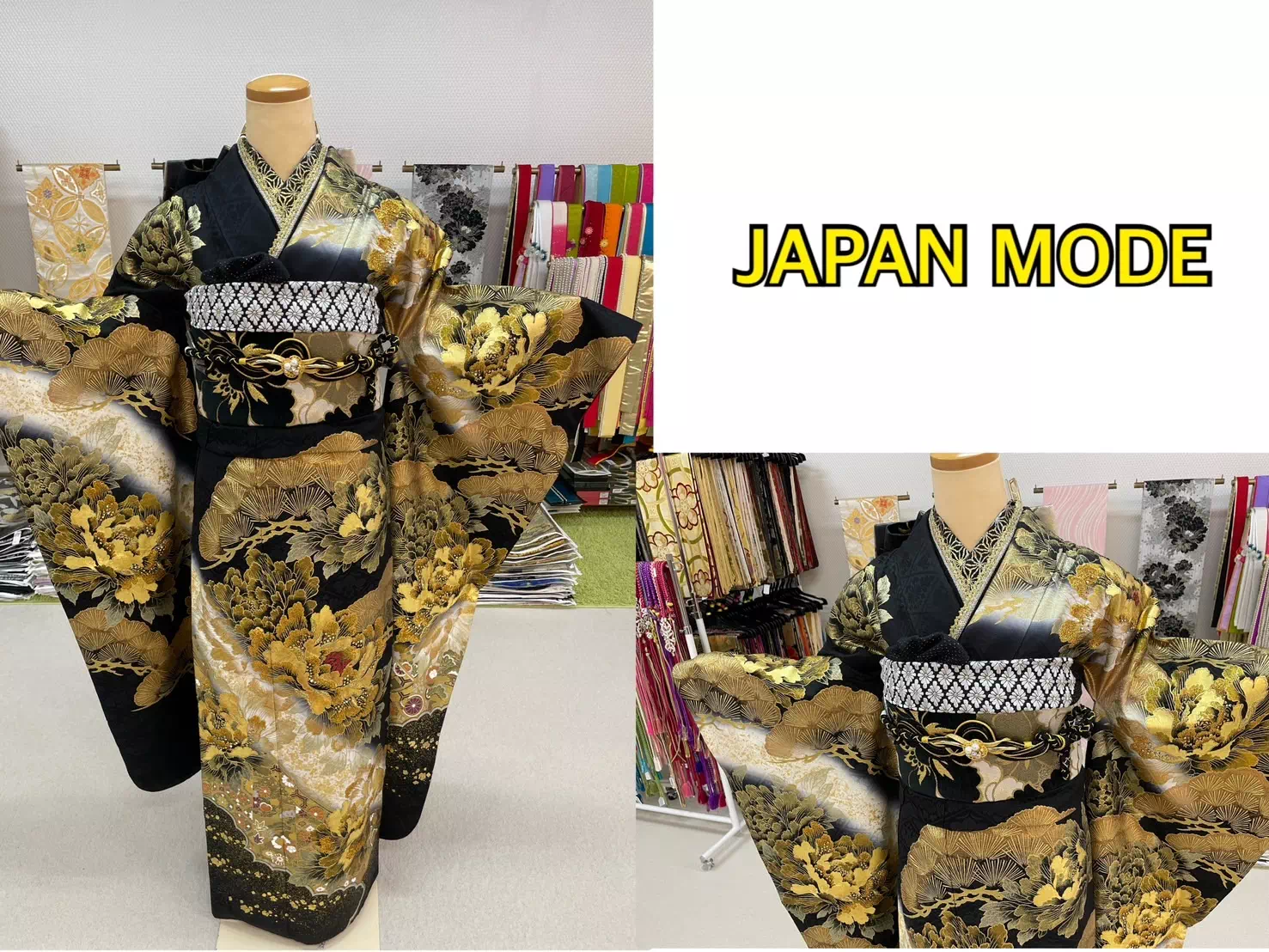TAKAZEN神戸店 振袖レンタル かっこいい 渋い いかつい ド派手 キラキラ スワロフスキー