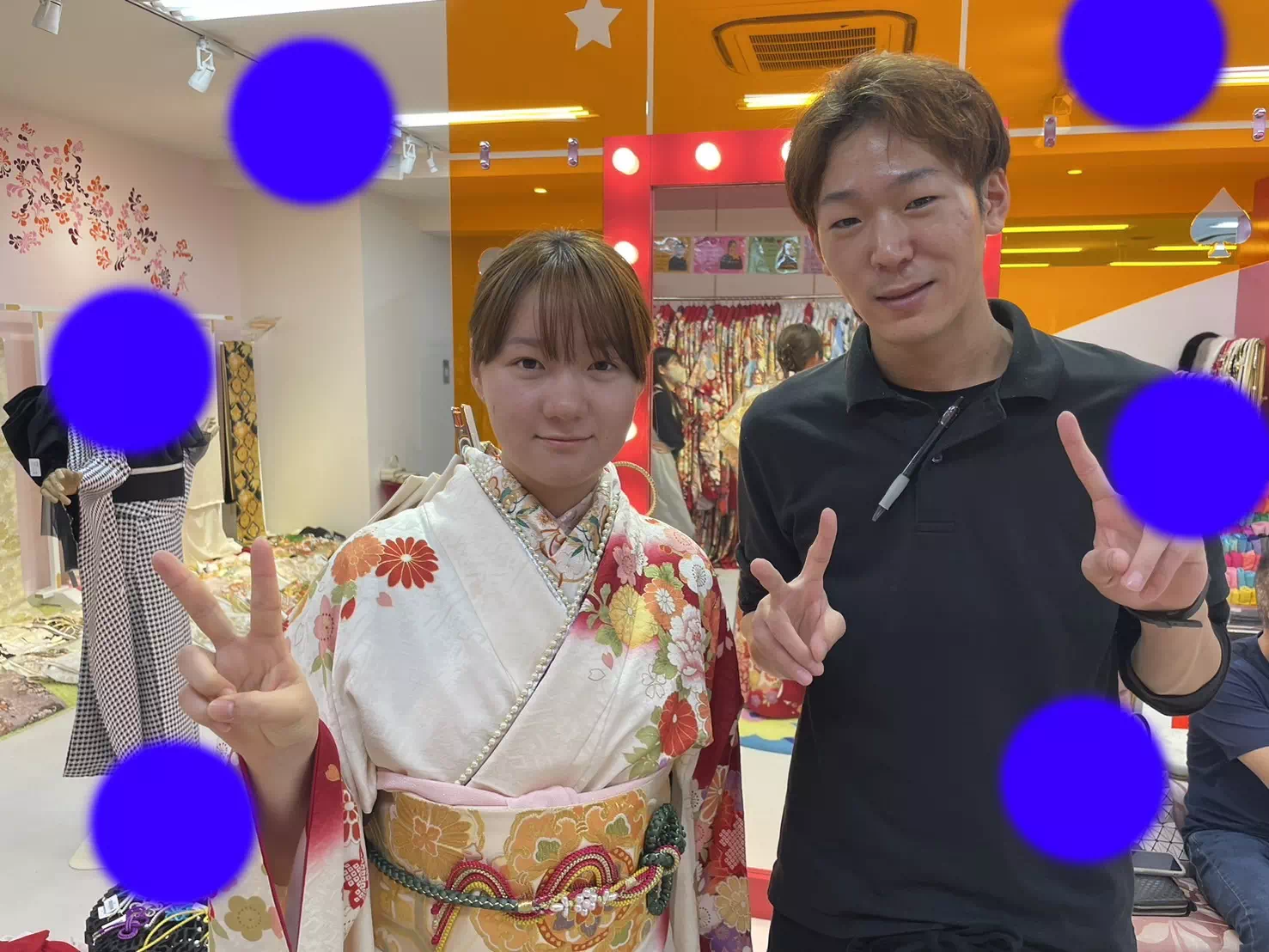 TAKAZEN神戸店　前撮り撮影会　イマドキ　カワイイ　コディネート　振袖　レンタル　袴　