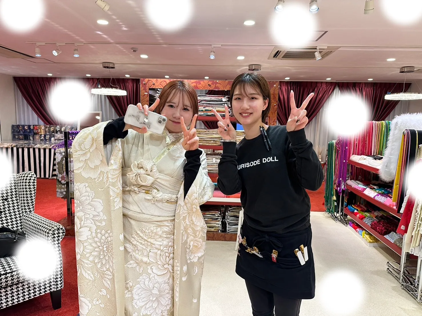 振袖レンタル くすみ キラキラ かわいい 梅田 大阪 安い イマドキ 古典 くすみカラー 前撮り ヴィンテージ 渋い
