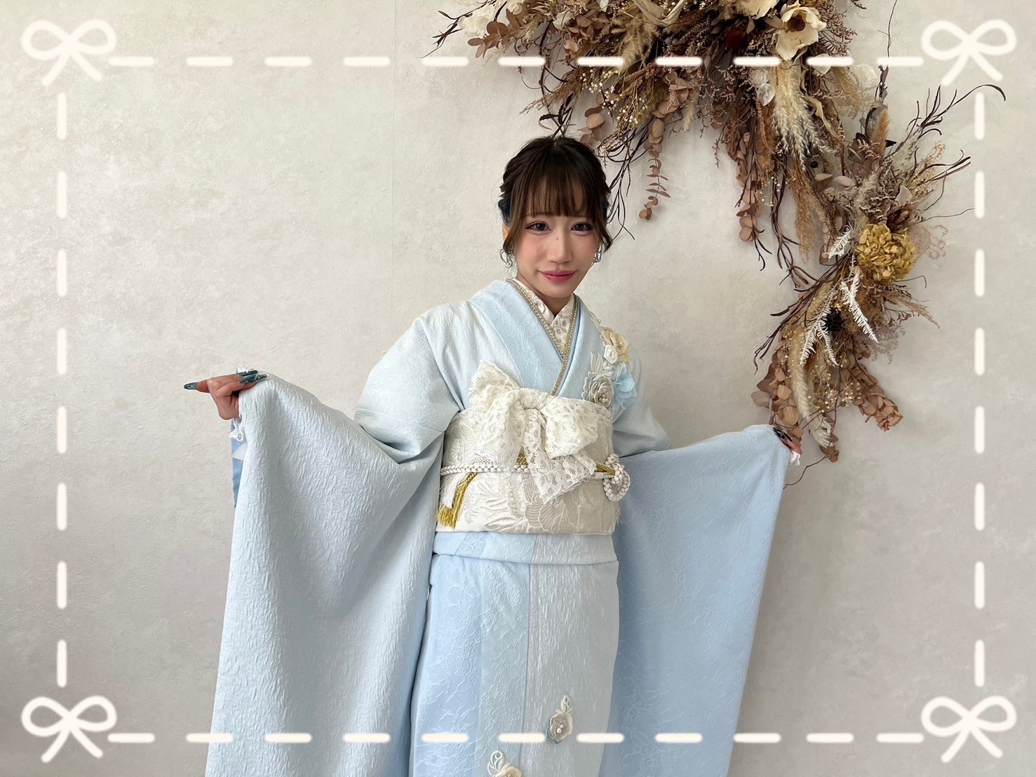 振袖　レンタル　前撮り　撮影会　可愛い　おしゃれ　かっこいい　イマドキ　くすみ