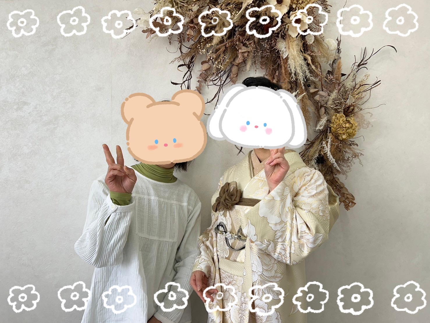 振袖 レンタル 前撮り 撮影会 可愛い おしゃれ かっこいい イマドキ くすみ
